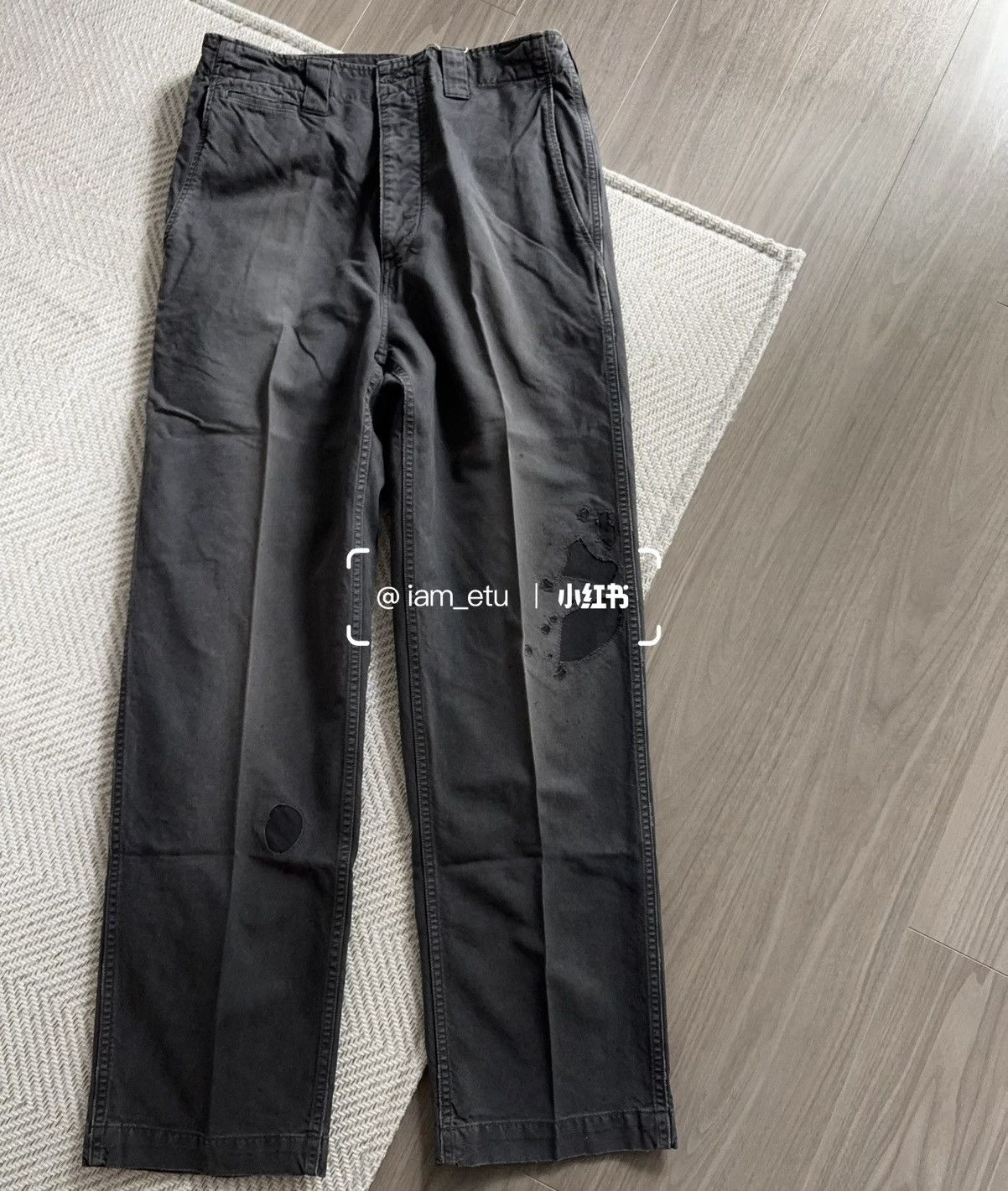 Visvim Rare Brand New Visvim 25AW Chino Pants Crash Size 4 Size US 35 - 1 Thumbnail