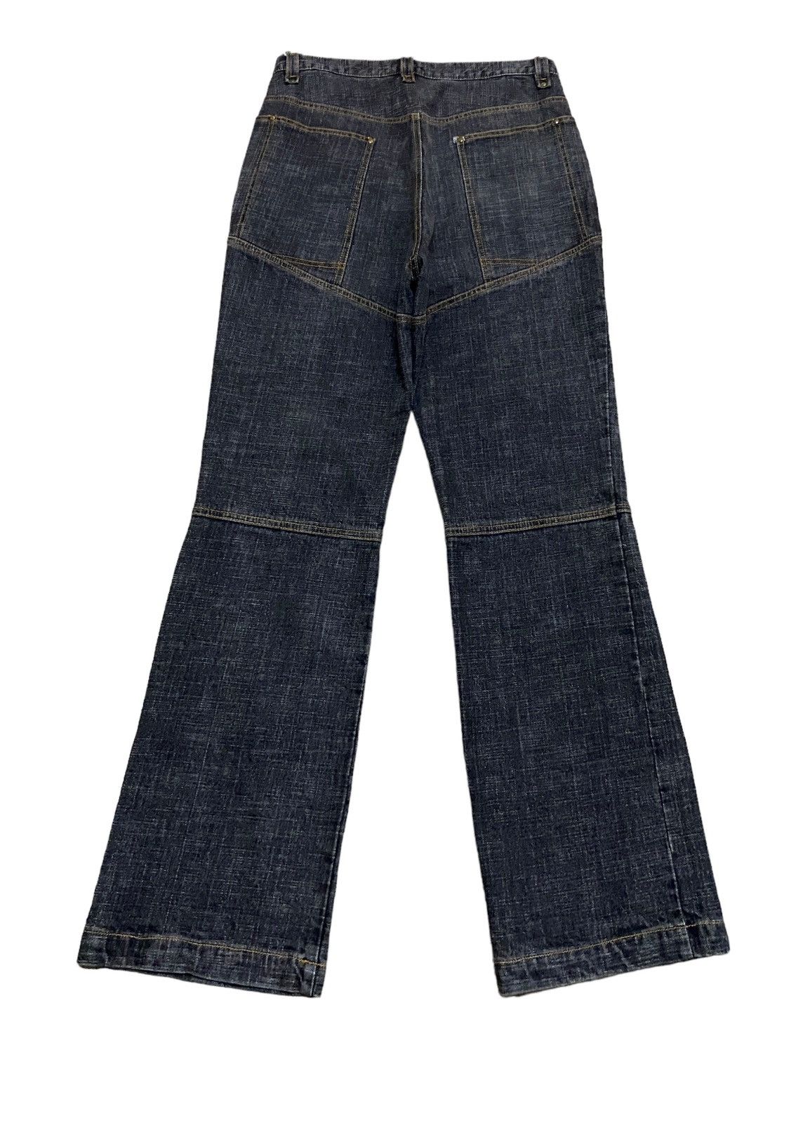 If Six Was Nine × Japanese Brand × Le Grande Bleu (L.G.B.) Rare Design Vintage Japanese Brand EG Baggy Jeans 1990s Size US 32 / EU 48 - 2 Thumbnail