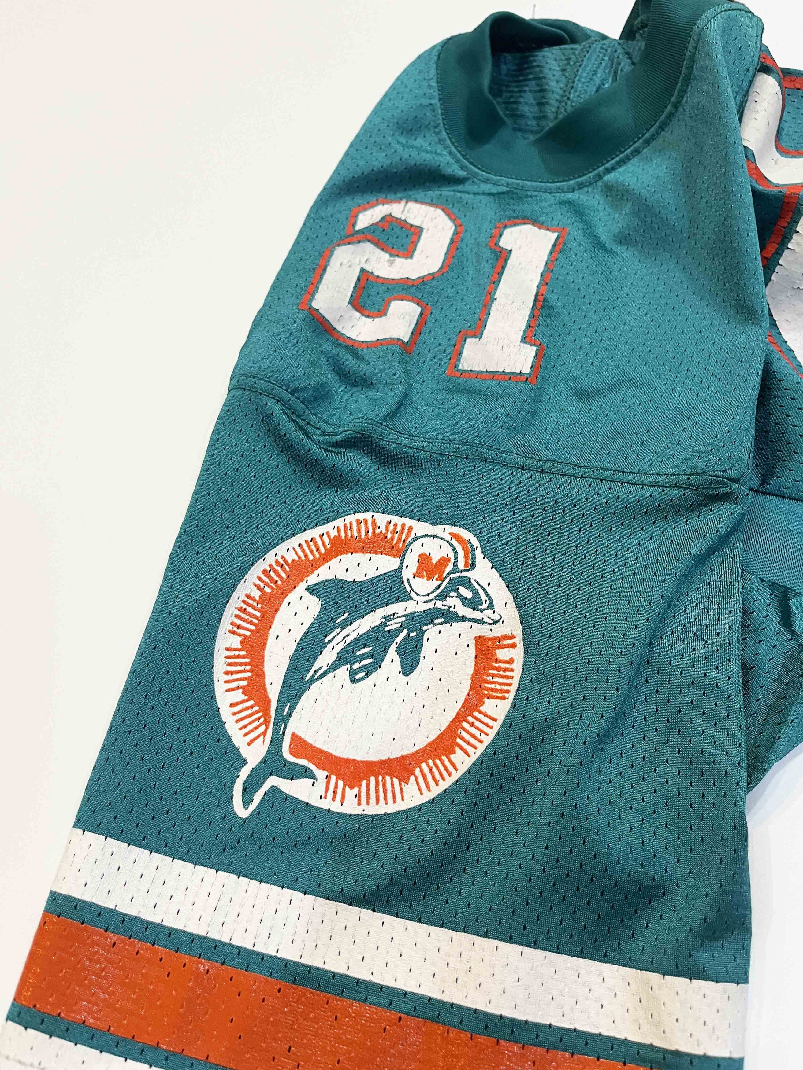 Wilson Vintage Wilson Pro Line NFL Miami Dolphins HIGGS #21 Jersey Size US M / EU 48-50 / 2 - 7 Thumbnail