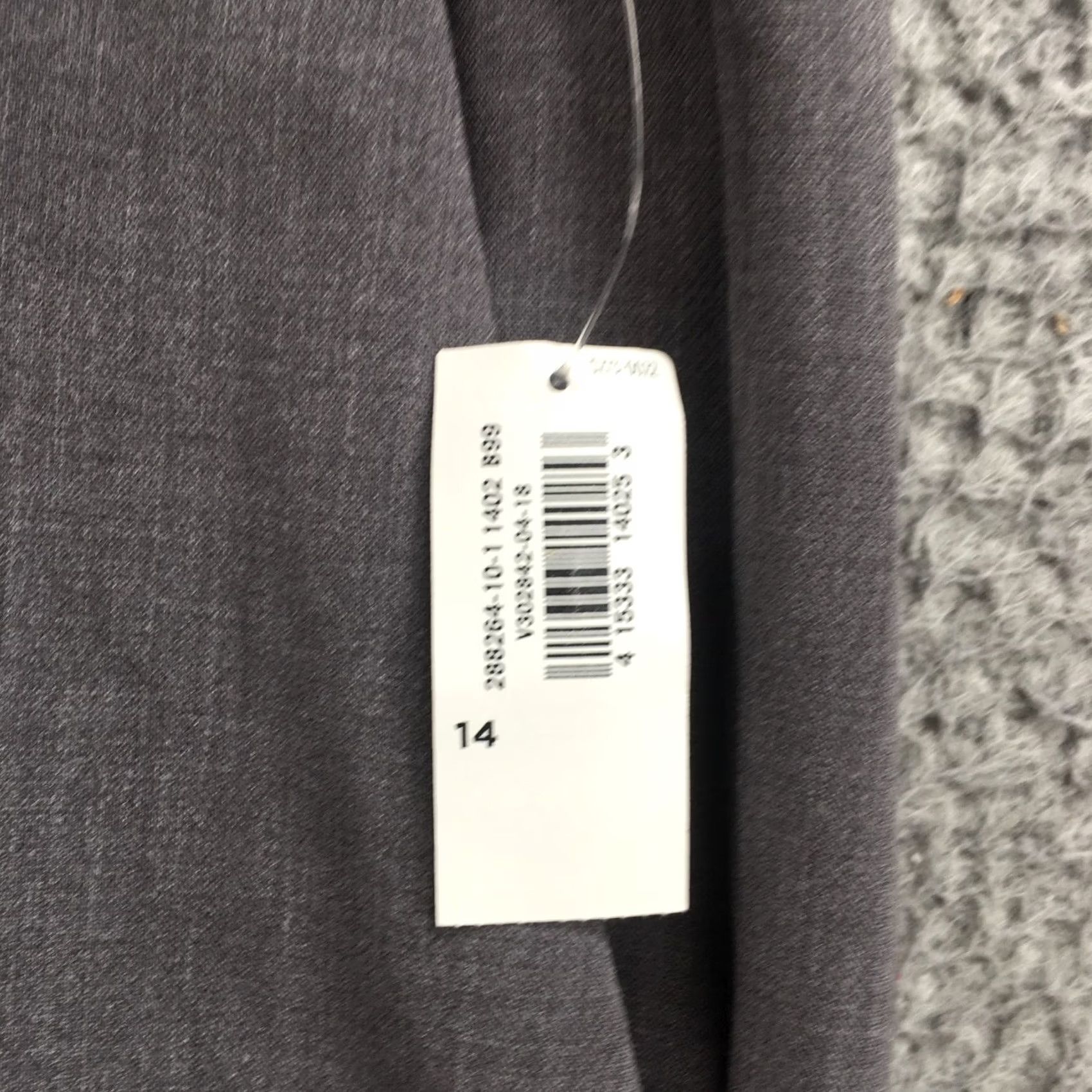 Old Navy Old Navy Harper Trouser Dress Pants Womens 14 Grey High Rise NEW Pants Womens Size 14 Gray Trouser Dress Pants Size 36" / US 14 / IT 50 - 5 Thumbnail