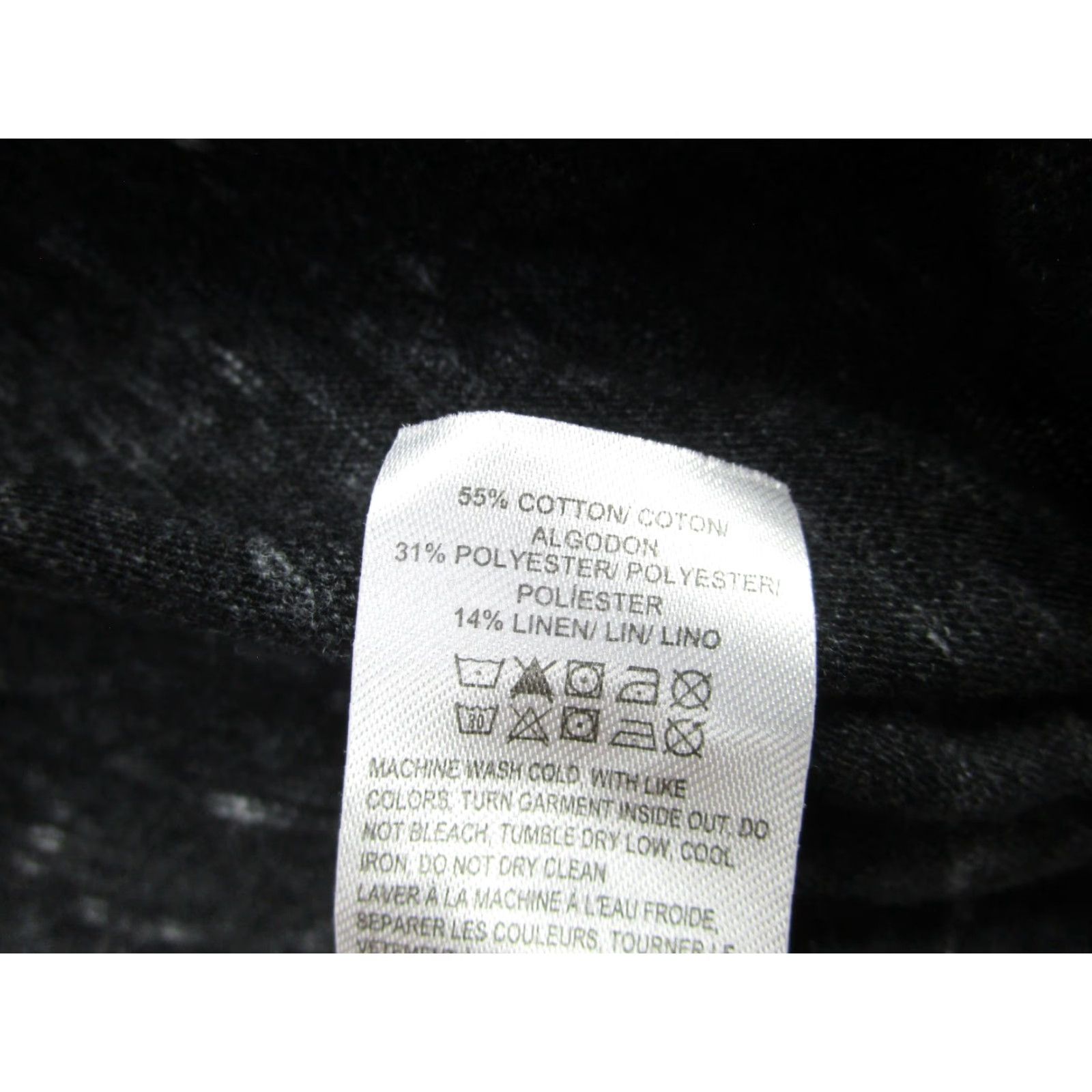 Lucky Brand Lucky Brand Shirt Mens Large Gray Short Sleeve Button Up Linen Blend Knit Casual Size US L / EU 52-54 / 3 - 6 Thumbnail