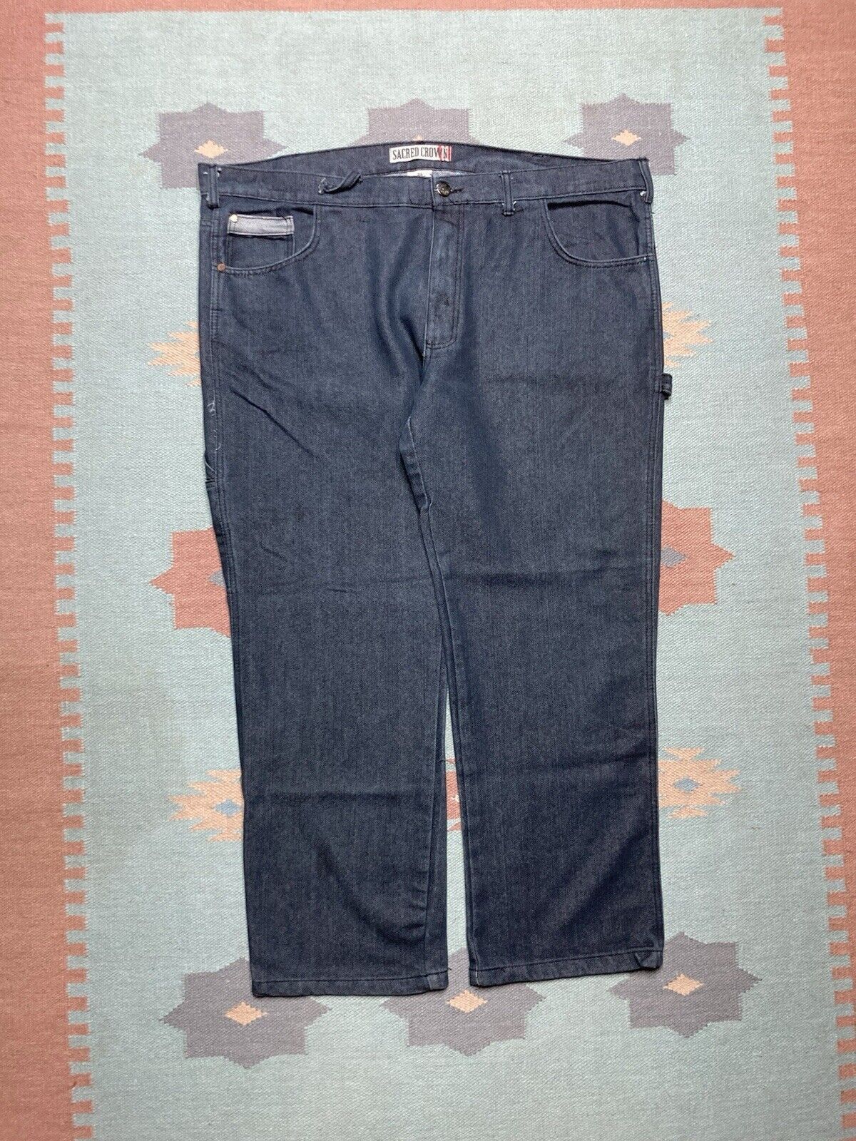 Southpole × Vintage y2k super baggy jeans carpenter massive wide skater 46x31 Size US 44 / EU 60 - 4 Thumbnail