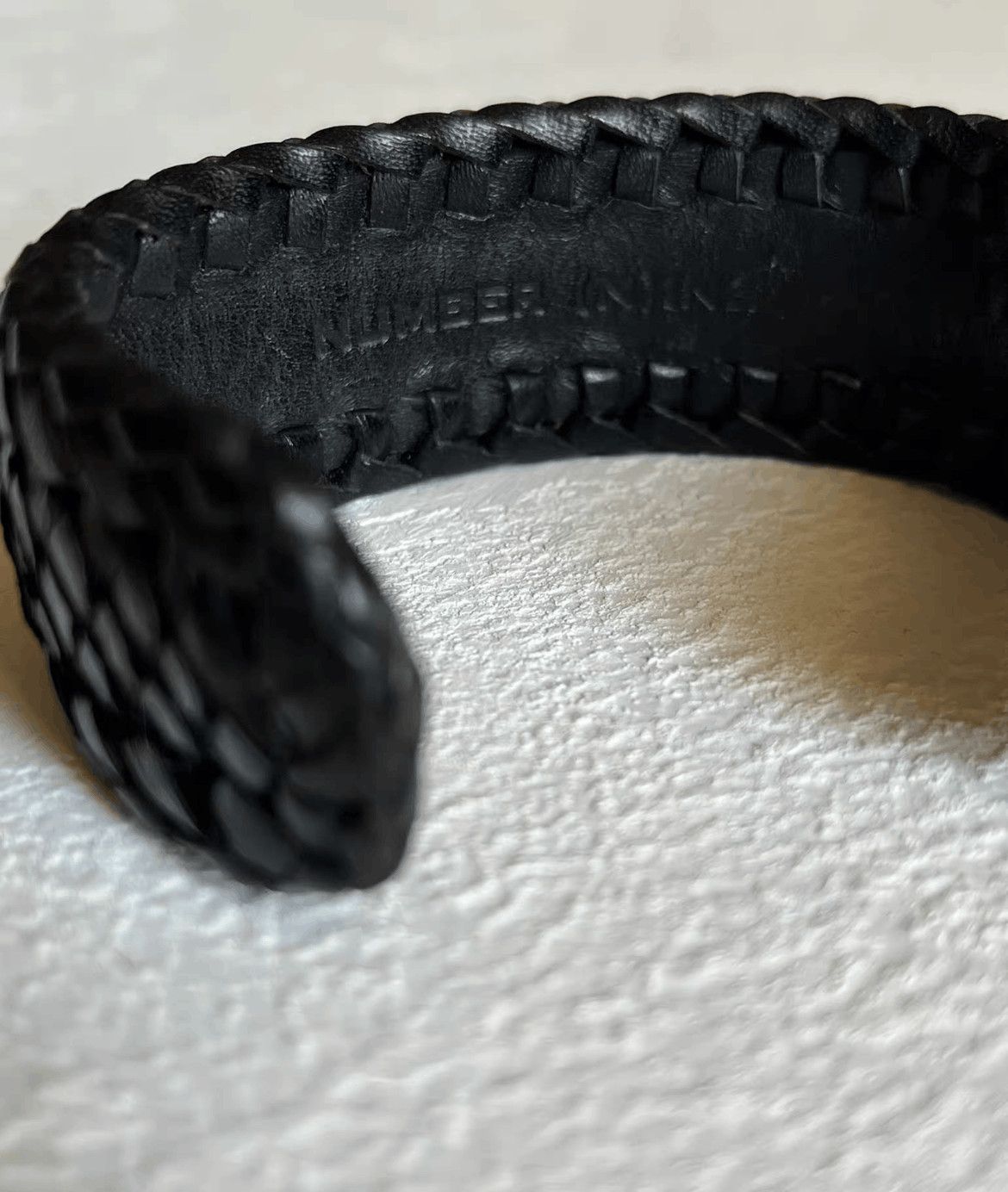 Number (N)ine Number (N)ine Number Nine 06SS Leather Woven Bracelet-2506 Size ONE SIZE - 3 Thumbnail