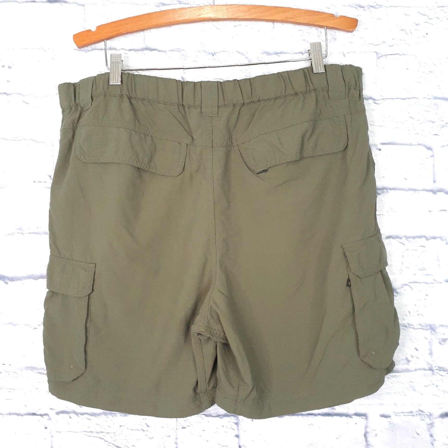 Vintage Boy Scouts Of America Shorts Cargo Mens Large 38 Green - Outdoor Travel Casual Regular Waist 38 Inseam 7 Size US 38 / EU 54 - 2 Thumbnail
