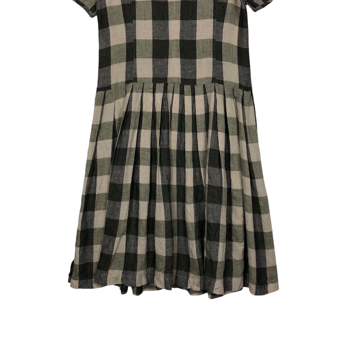 Issey Miyake 📌Vintage Gowns Mademoiselle Non Non Tartan Design Size M / US 6-8 / IT 42-44 - 15 Thumbnail