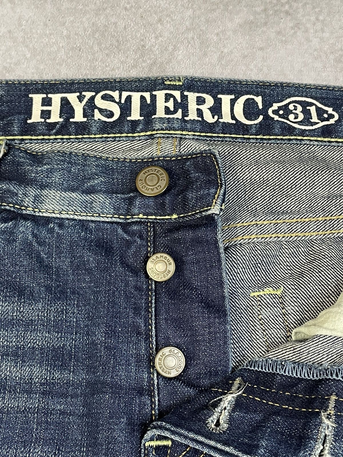 Hysteric Glamour Vintage Hysteric Glamour Studded Jeans Size US 31 - 5 Thumbnail