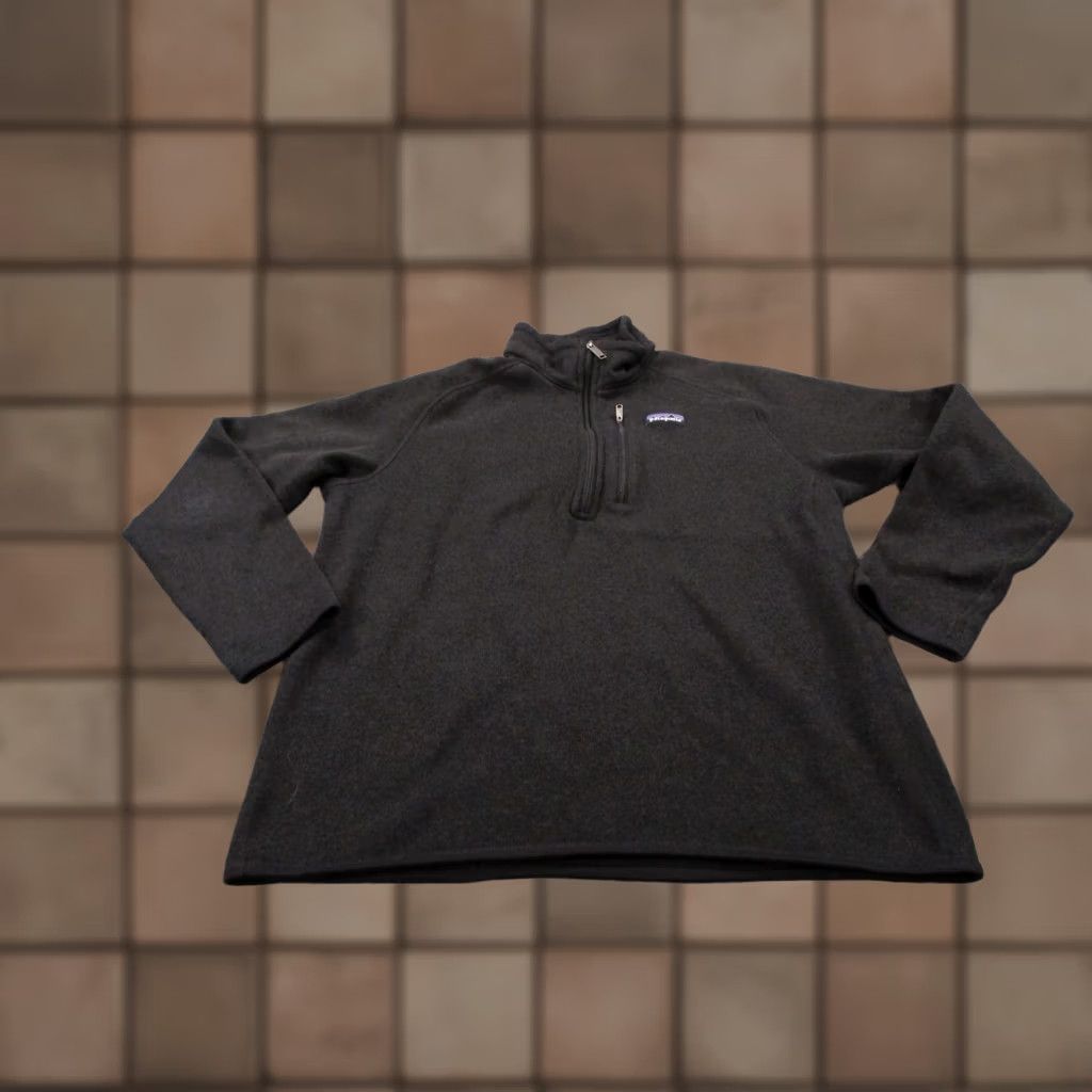 Patagonia Patagonia Better Sweater Jacket Men L Black Zip Pockets Fleece Outdoor Hiking 90s Event Logo Windproof Wind-Resistant Regular Size US L / EU 52-54 / 3 - 1 Thumbnail