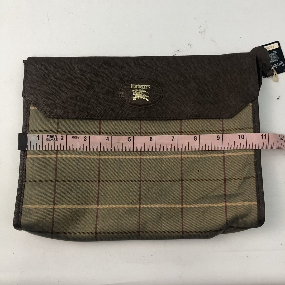 Burberry ‼️YES‼️ VINTAGE BURBERRYS POUCH CLUTH BAG Size ONE SIZE - 7 Thumbnail