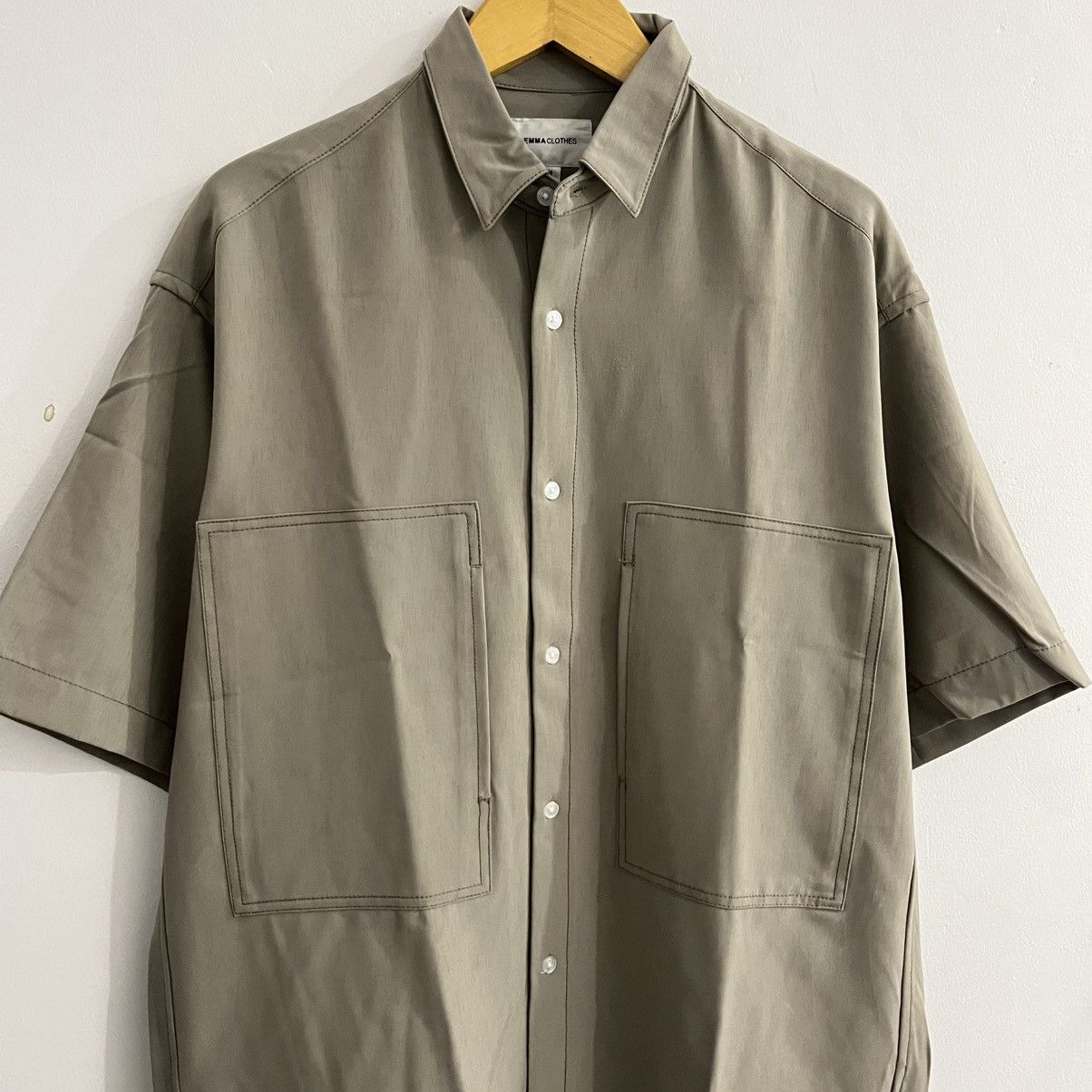 Issey Miyake Emma - Unique Big Pocket Shirt Size US M / EU 48-50 / 2 - 2 Thumbnail