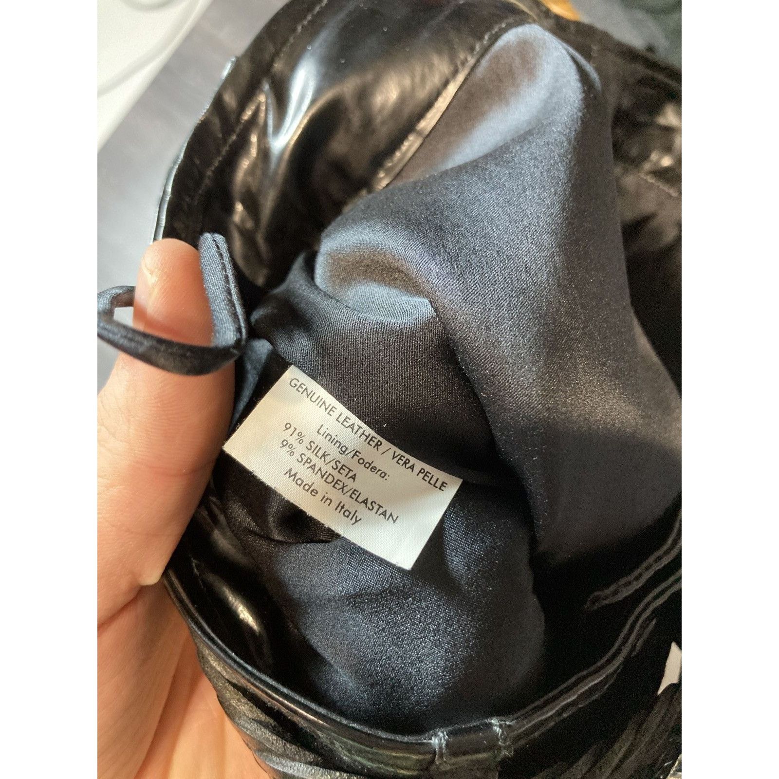 Alexander McQueen × Vintage RARE❗️Alexander McQueen latex biker zipper pants Size 28" / US 6 / IT 42 - 11 Thumbnail
