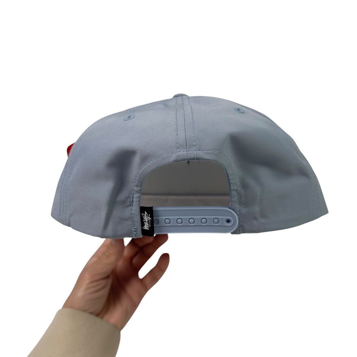 Stussy Stussy SnapBack Light Blue Hat Sample Yupoong Summer 2016 Size ONE SIZE - 3 Thumbnail