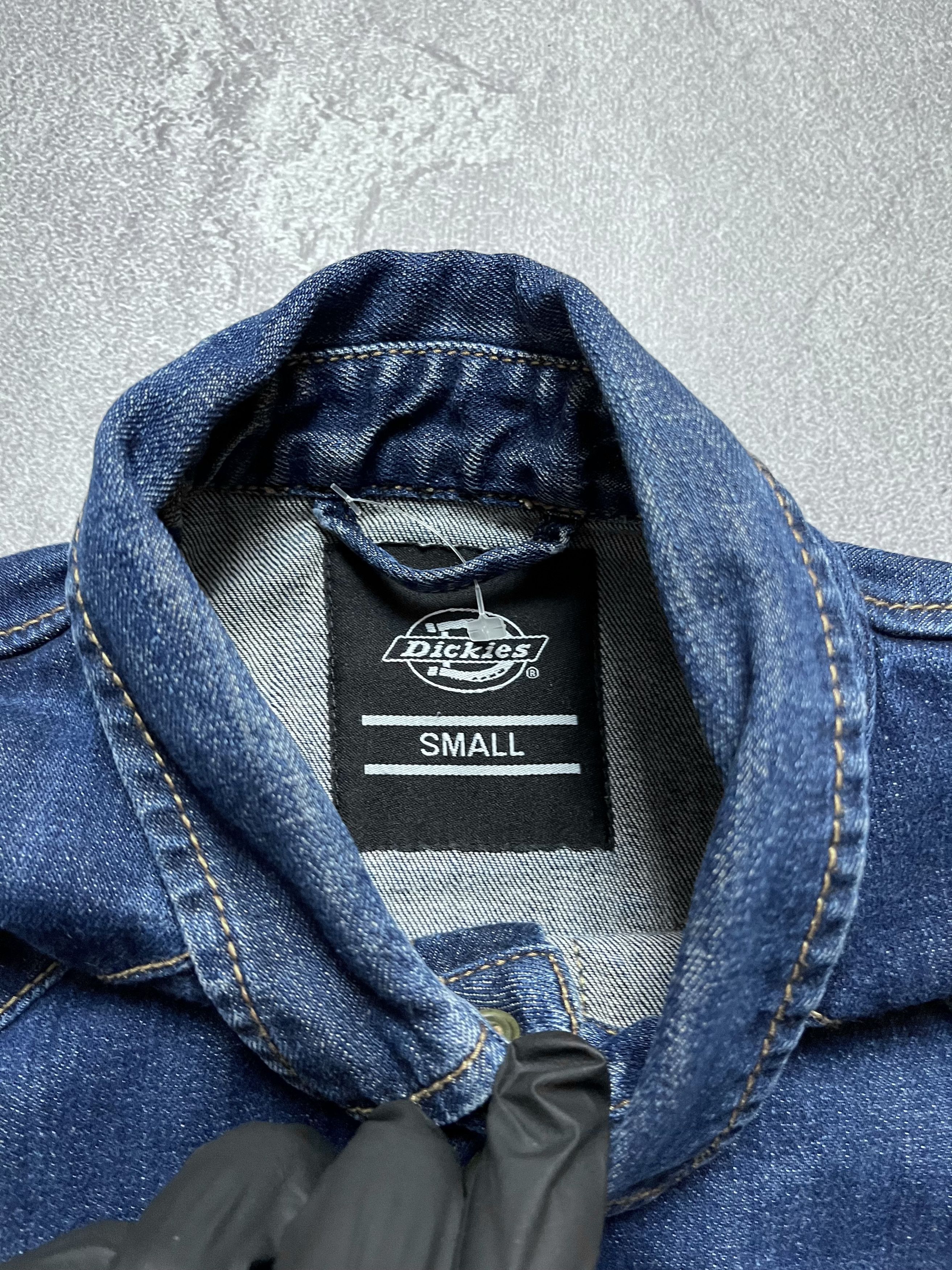 Dickies Vintage Denim Overshirt Dickies Big Logo Striped Mens M Size US M / EU 48-50 / 2 - 5 Thumbnail