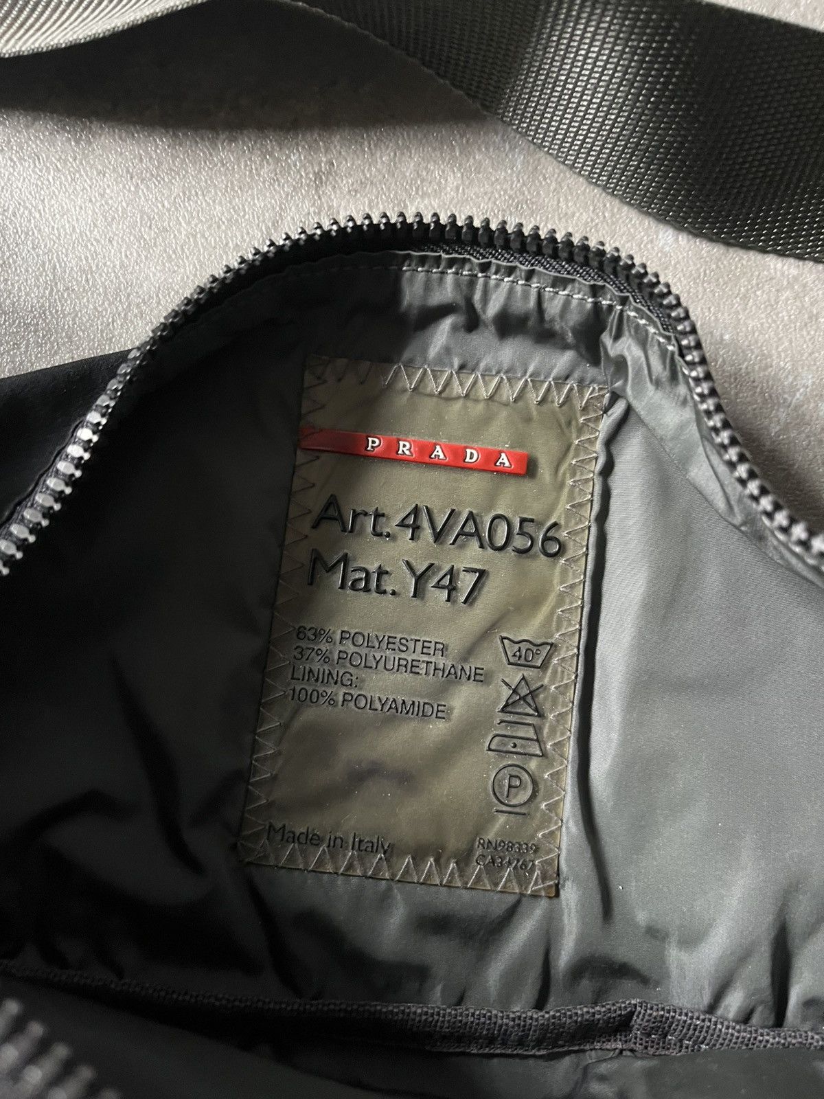 Prada Prada Archival waist bag utility multi pocket black Size ONE SIZE - 12 Thumbnail