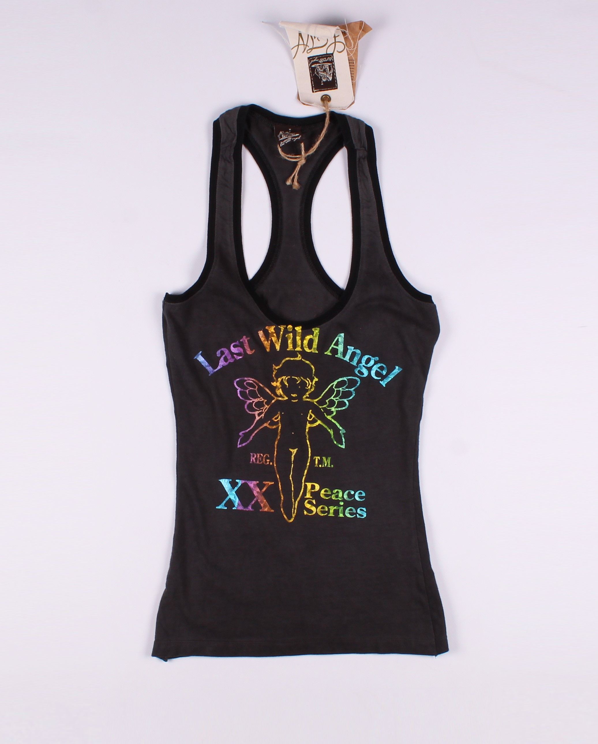 Vintage Last Wild Angel Y2K Printed Tank Top Size S / US 4 / IT 40 - 3 Thumbnail