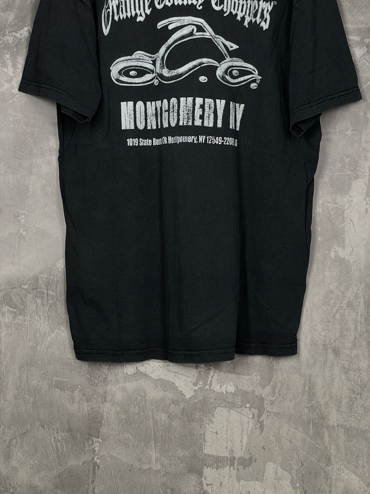 Band Tees × Vintage × West Coast Choppers Vintage Orange County Choppers T shirt Big Logo Center Logo Size US L / EU 52-54 / 3 - 5 Thumbnail