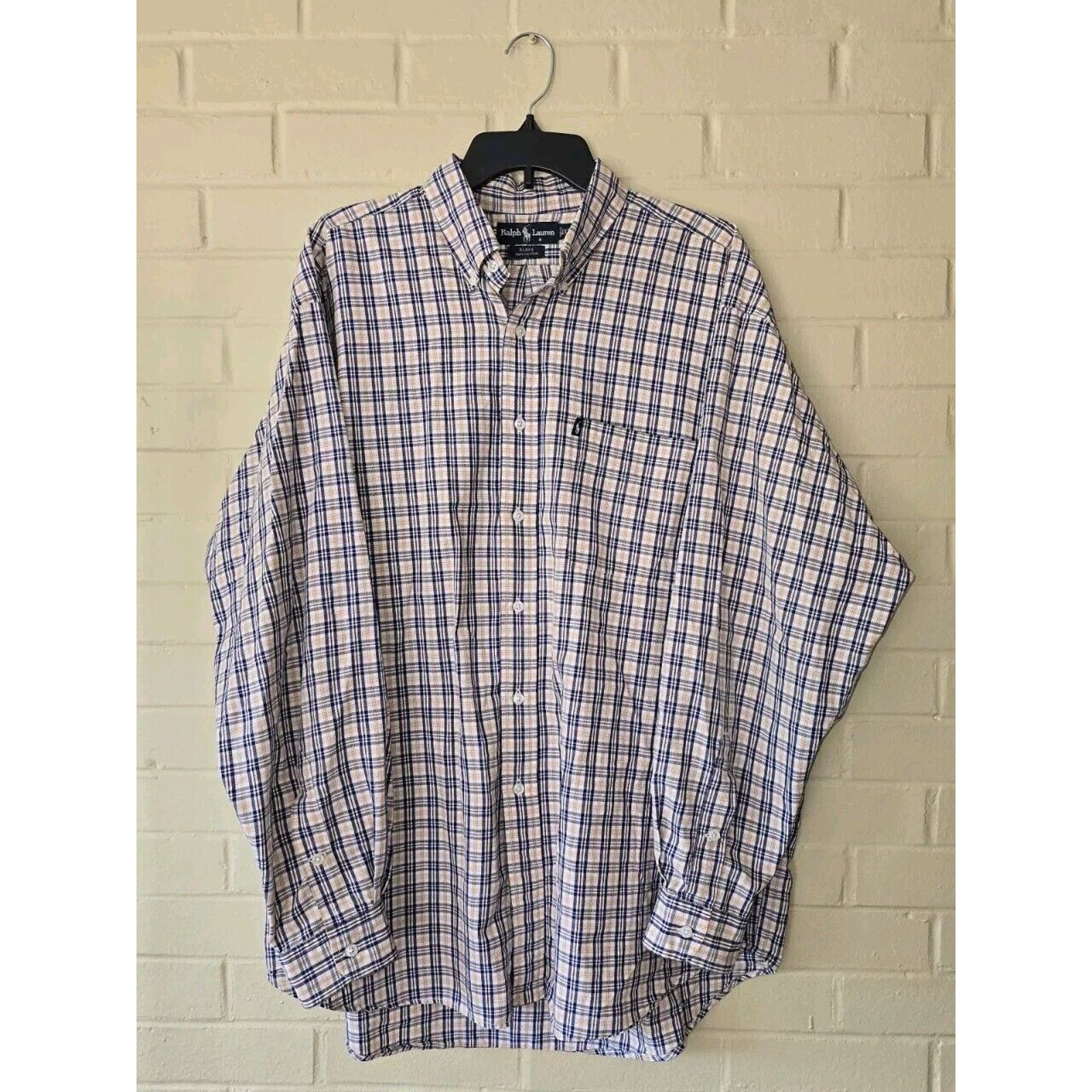 Ralph Lauren Ralph Lauren Blake Men's XL Long Sleeve Button Down Shirt Size US XL / EU 56 / 4 - 1 Thumbnail