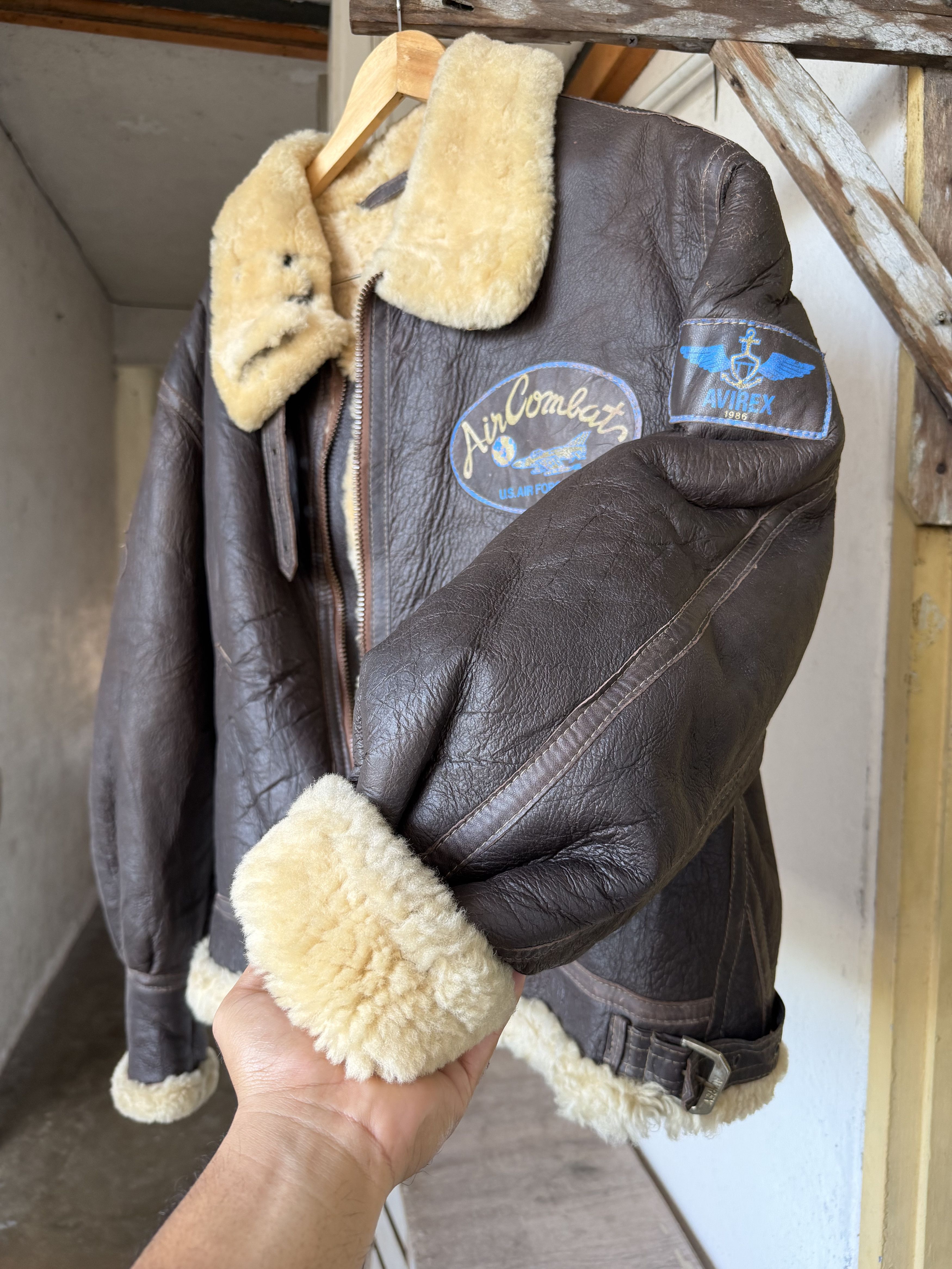 Avirex Vtg Avirex Type B-12 US Air Force 47 Air Combat Jacket Size US M / EU 48-50 / 2 - 17 Thumbnail
