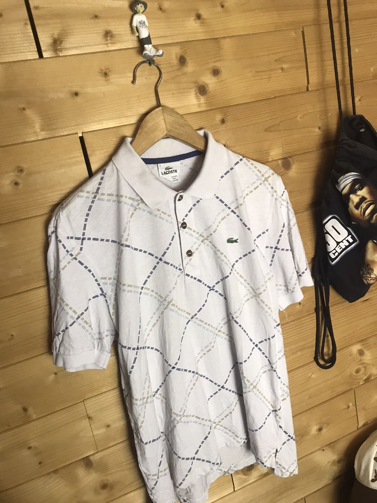 Lacoste Vintage 90s Lacoste polo Size US L / EU 52-54 / 3 - 3 Thumbnail