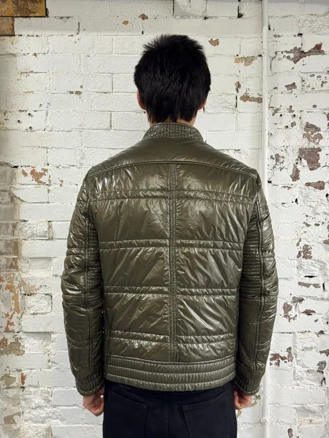 Daniele Alessandrini Daniele Alessandrini Green Patent Puffer British Puffer Jacket Size US M / EU 48-50 / 2 - 3 Thumbnail