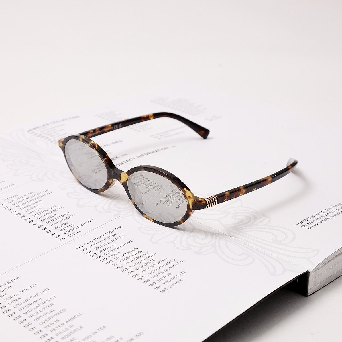 Miu Miu MIU MIU 0MU 04ZS SUNGLASSES Size ONE SIZE - 1 Thumbnail