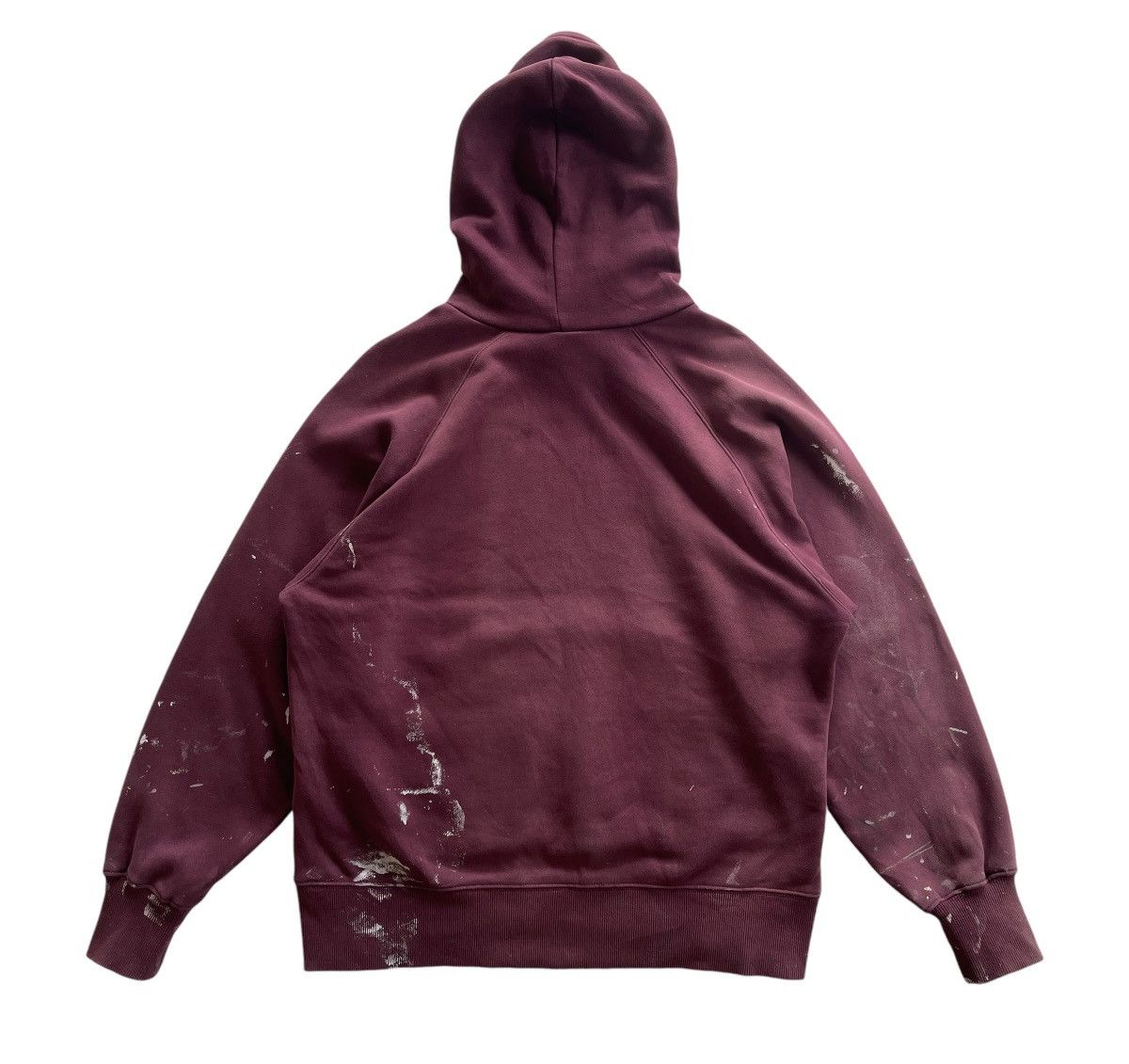 Vintage Vintage Harvard University Paint Splatter Faded Hooded Size US L / EU 52-54 / 3 - 11 Thumbnail