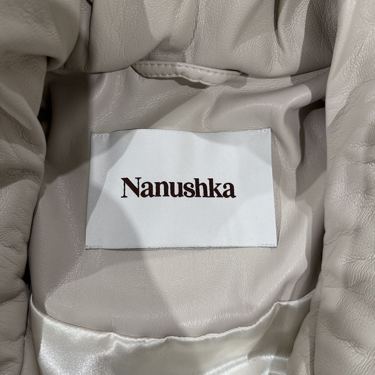 Nanushka Nanushka Hide Padded Faux Leather Jacket Size S / US 4 / IT 40 - 8 Thumbnail