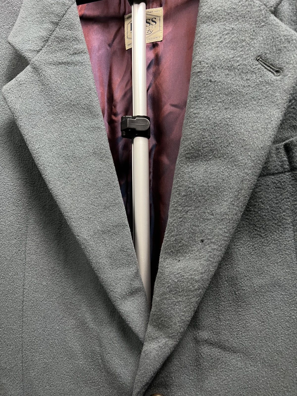 Hugo × Hugo Boss × Vintage 🔴 Vintage cashmere-wool Hugo Boss twenty Don Gil blazer Size 52R - 9 Thumbnail