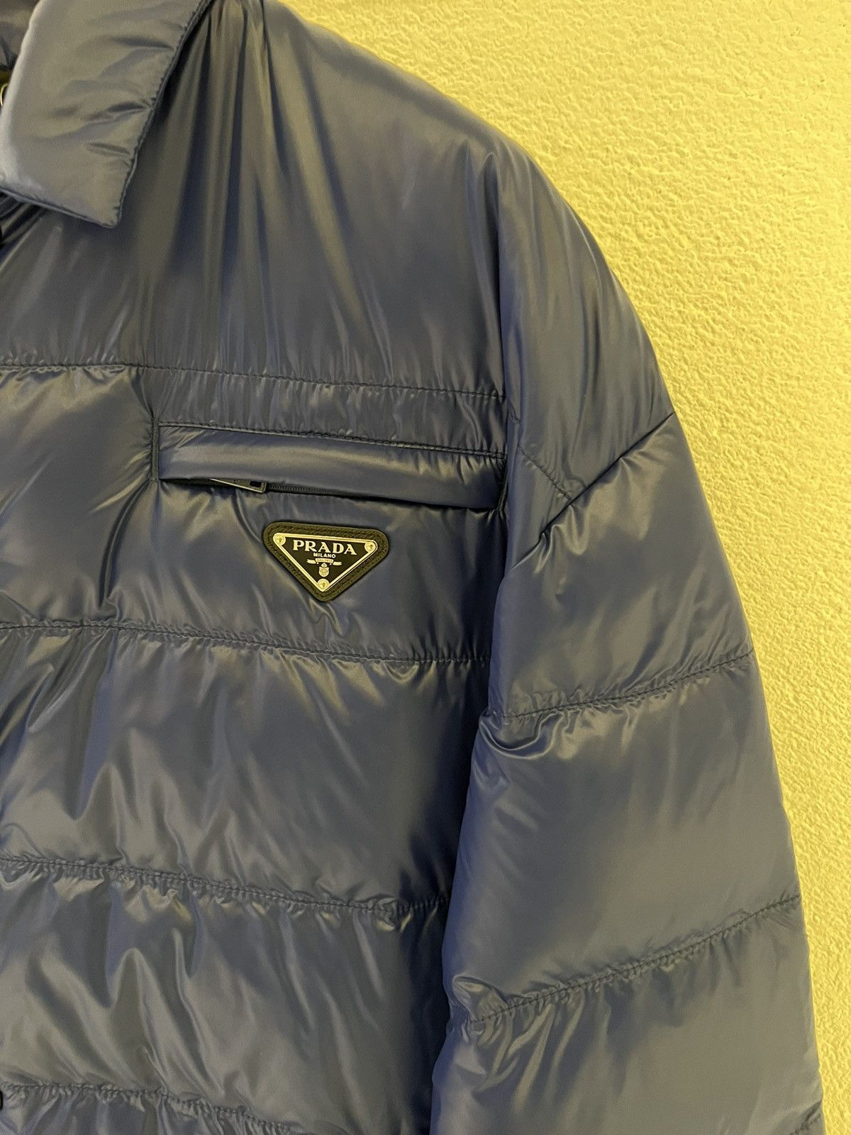 Prada × Raf Simons Prada logo down jacket / raf designer period Size US S / EU 44-46 / 1 - 4 Thumbnail