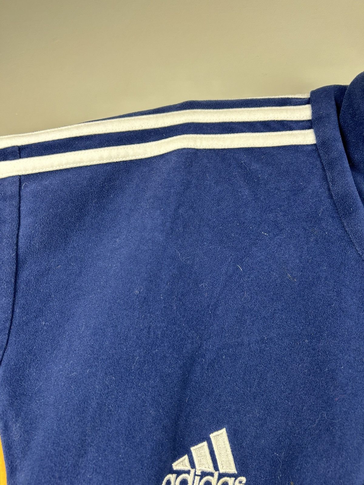 Vintage Vintage 90s Adidas Real Madrid Zip Jersey Rare Size US M / EU 48-50 / 2 - 3 Thumbnail
