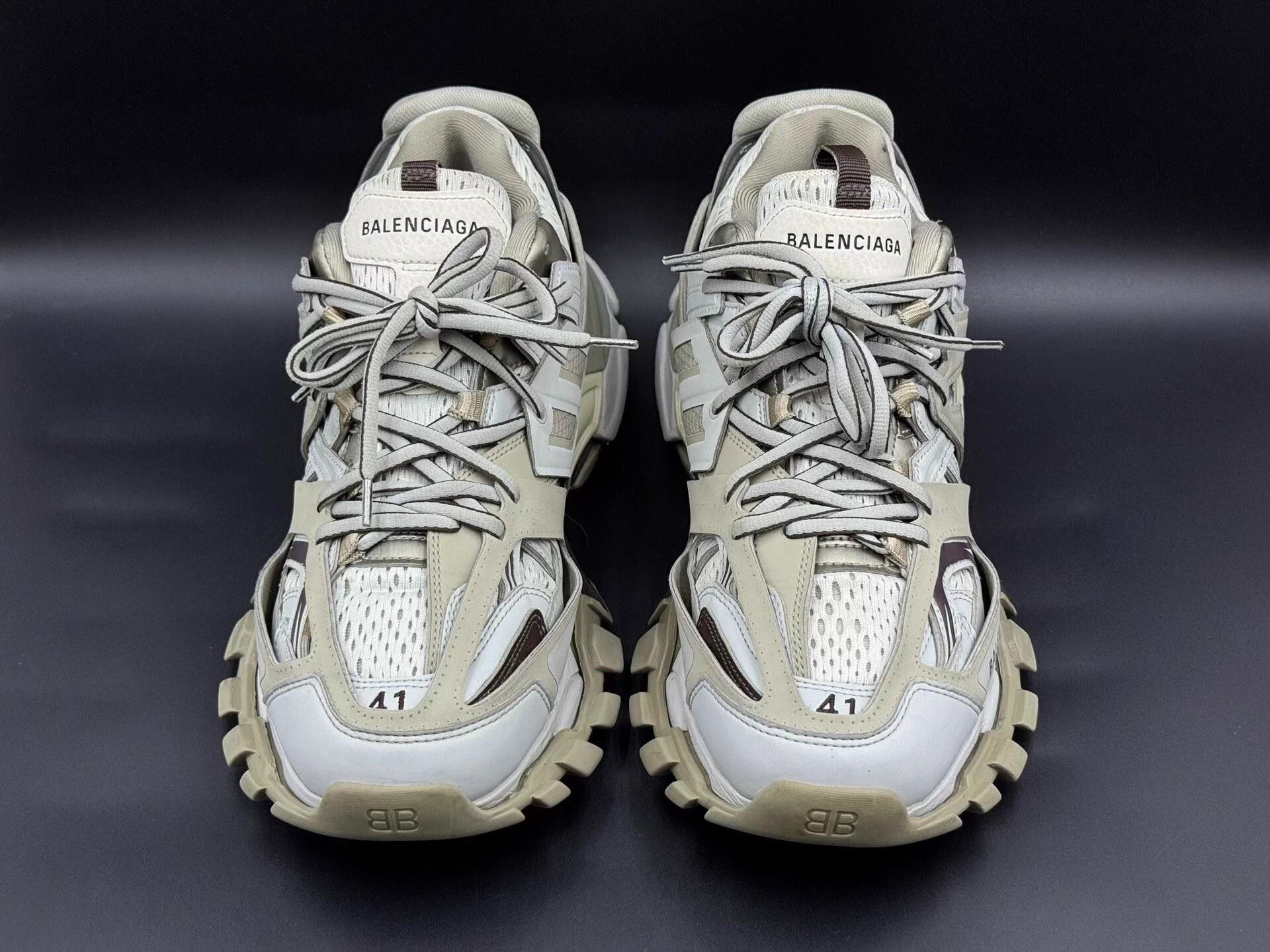 Balenciaga Balenciaga Track round-toe lace-up low-top men's gray Size US 8 / EU 41 - 2 Thumbnail