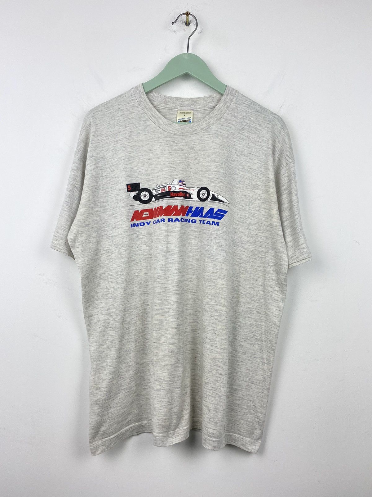 Vintage Vintage Nigel Mansell Formula One T Shirt Tee Ayrton Senna Size US L / EU 52-54 / 3 - 2 Thumbnail