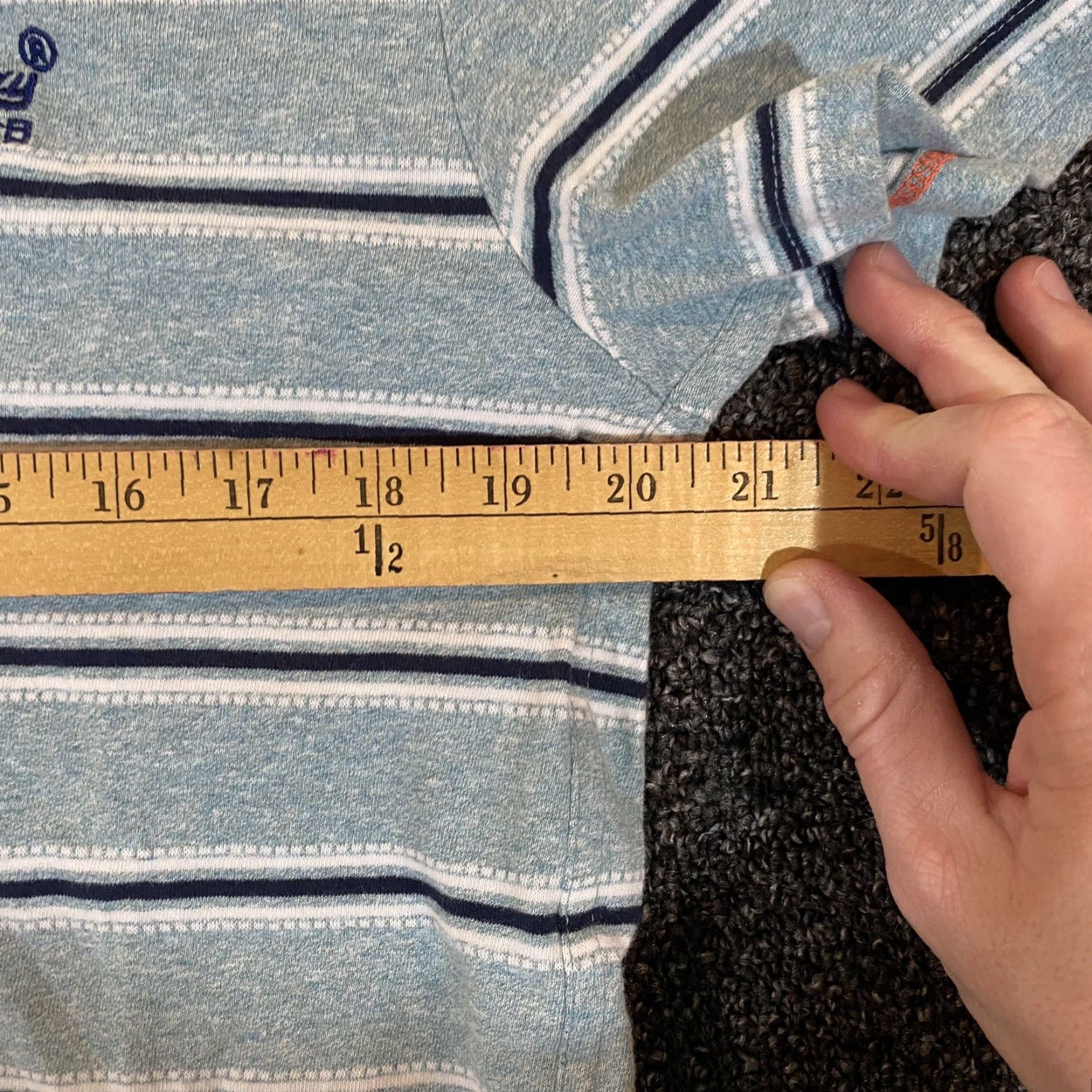 Superdry VINTAGE is not applicable. Title: Superdry Shirt Mens M/L Blue Tee Striped Short Sleeve Casual Top Shirt Mens L Blue Striped Short Sleeve Logo Top Size US L / EU 52-54 / 3 - 5 Thumbnail