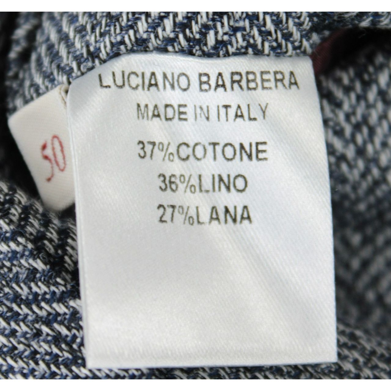 Luciano Barbera Luciano Barbera Sport Coat Size 40 US in Blue Size 40R - 9 Thumbnail