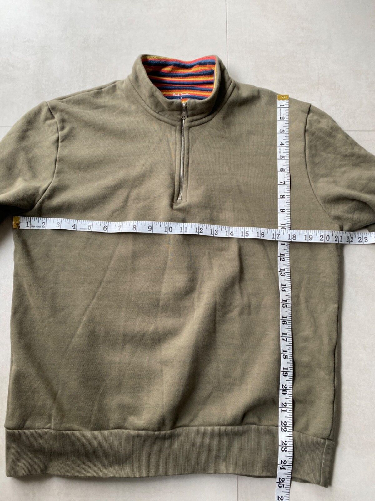 Paul Smith Paul Smith half zip sweater size TTS USA M Size US M / EU 48-50 / 2 - 5 Thumbnail