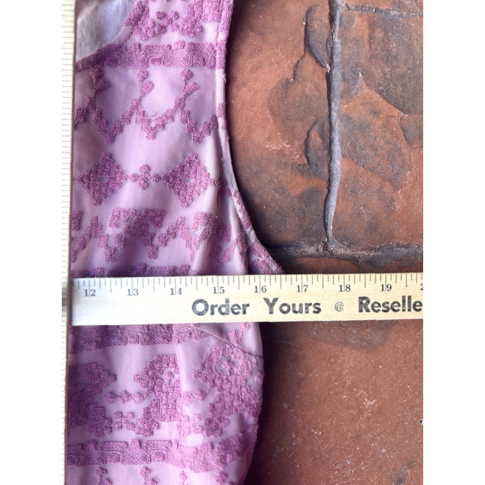 Vintage Sundance Mauve Pink Lace Overlay A-Line Dress Womens 6 Bohemian Lace Lined Sleeveless Round Neck Pullover Short Dress Vintage: No Size M / US 6-8 / IT 42-44 - 4 Thumbnail