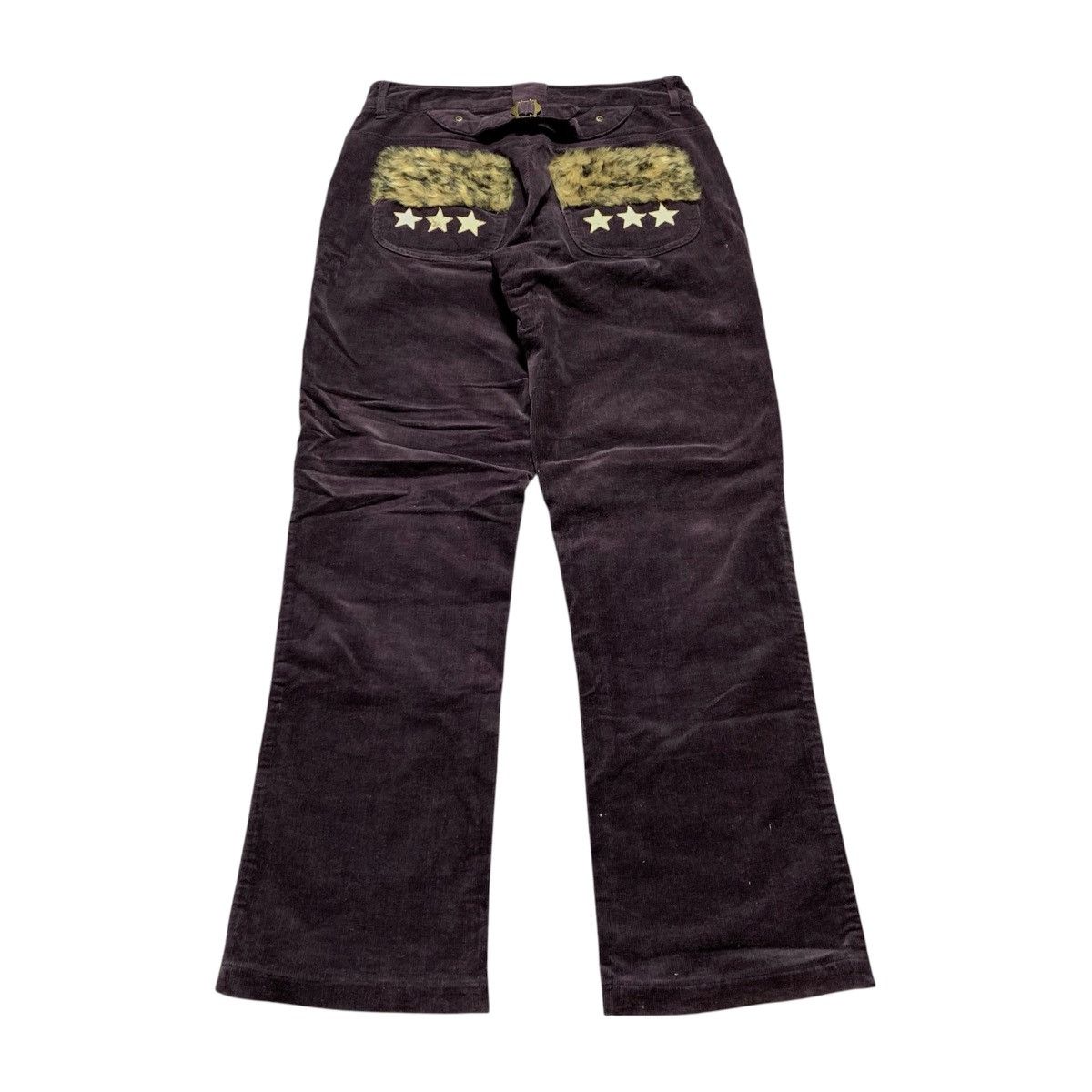 Japanese Brand 2000s Rough Union Made Corduroy Burgundy V-keii Lgb Style Size US 29 - 13 Thumbnail