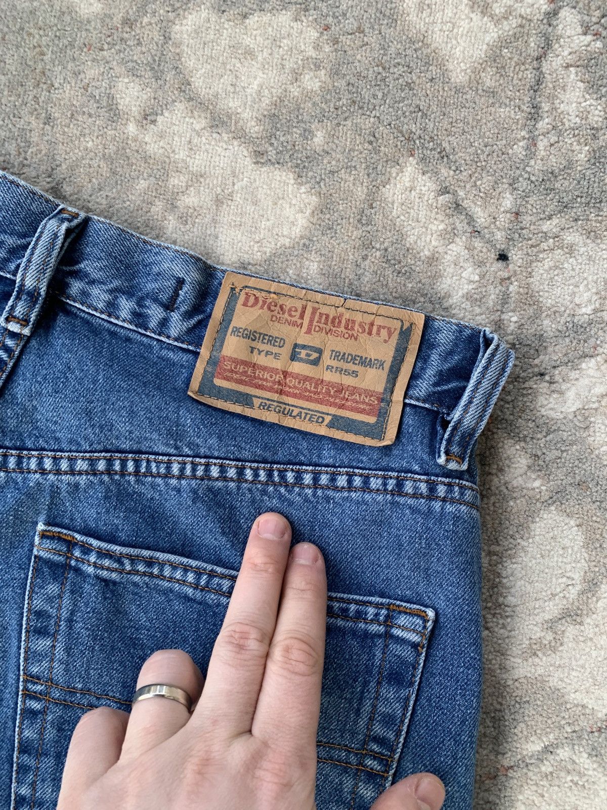 Diesel × Vintage Vintage Diesel Denim Pants Size US 31 - 12 Thumbnail