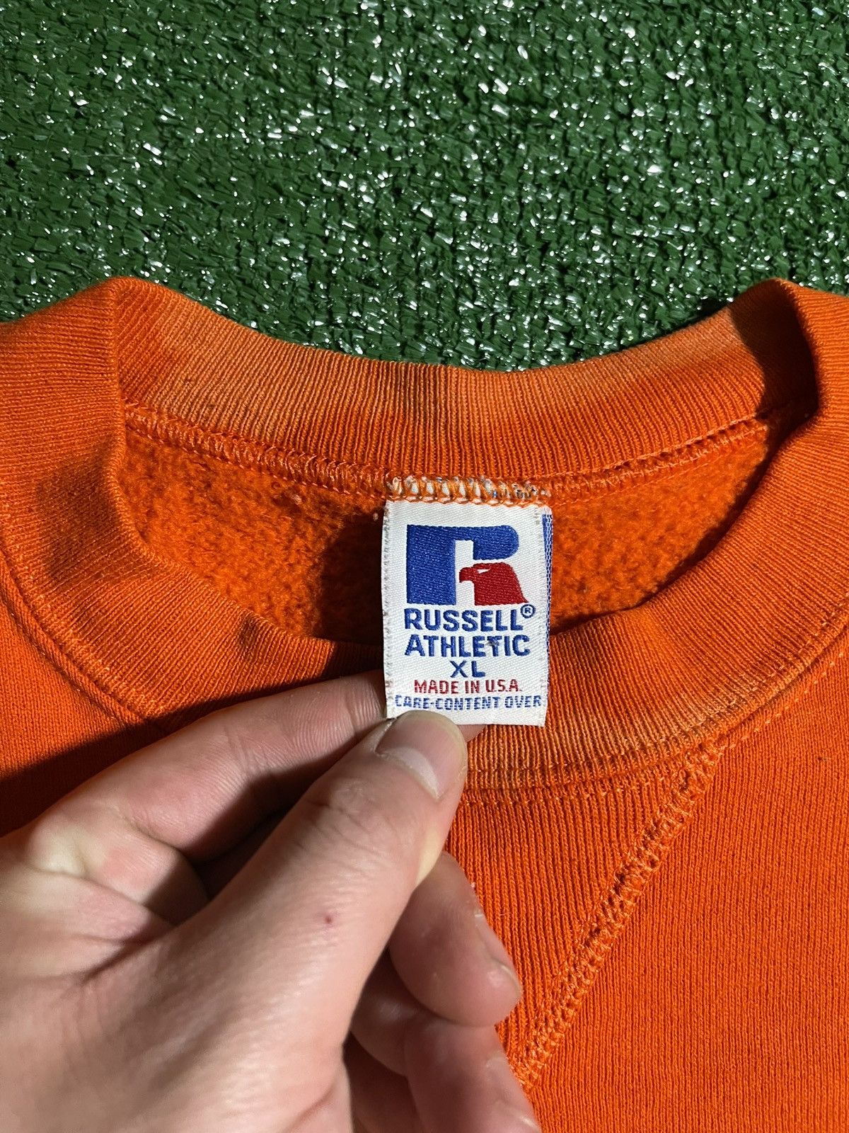 Russell Athletic Florida Gators Felt Sweater Size US XL / EU 56 / 4 - 6 Thumbnail