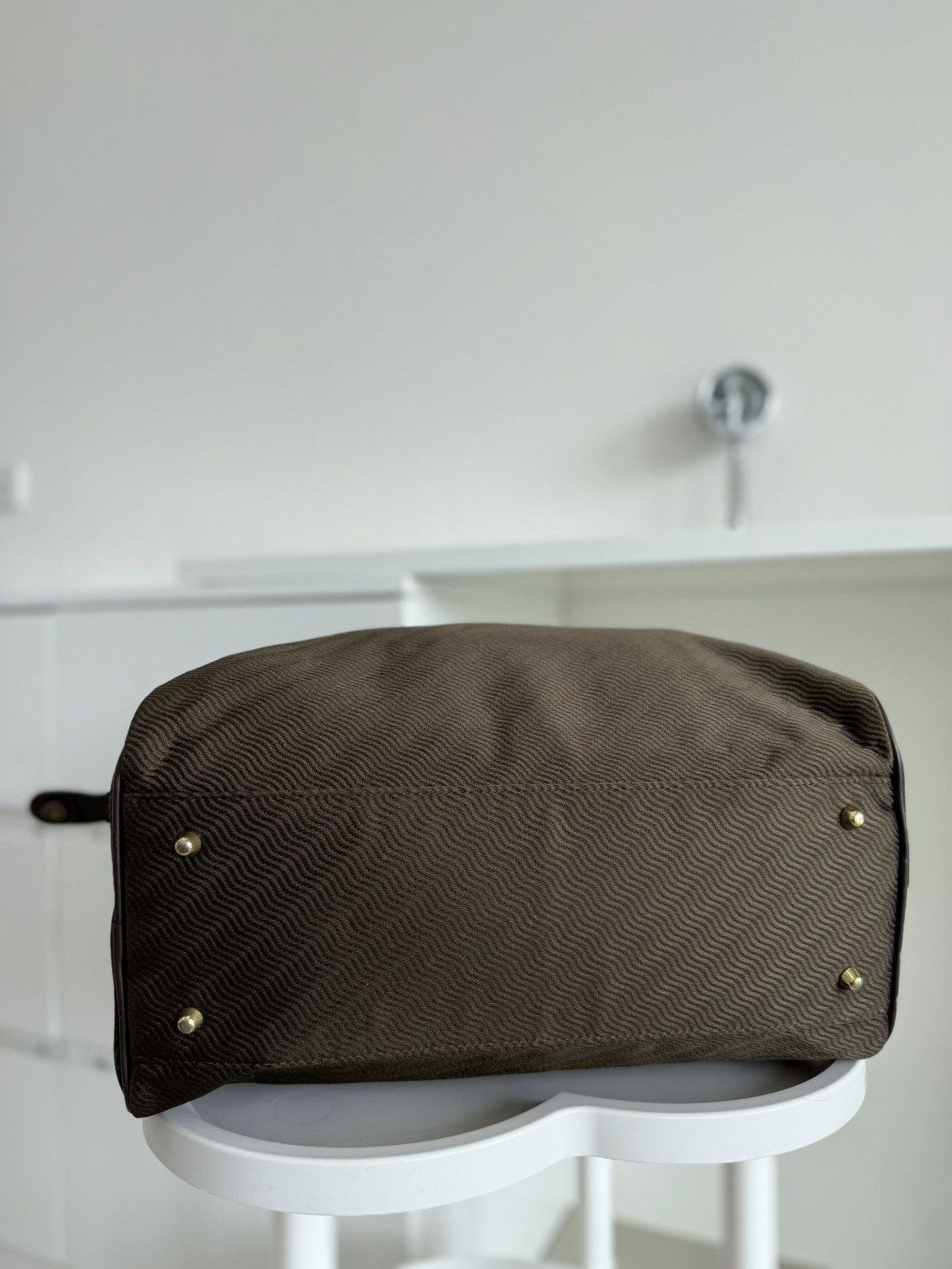 Balenciaga Vintage Balenciaga BB Logo Gold Boston Bag Size ONE SIZE - 6 Thumbnail