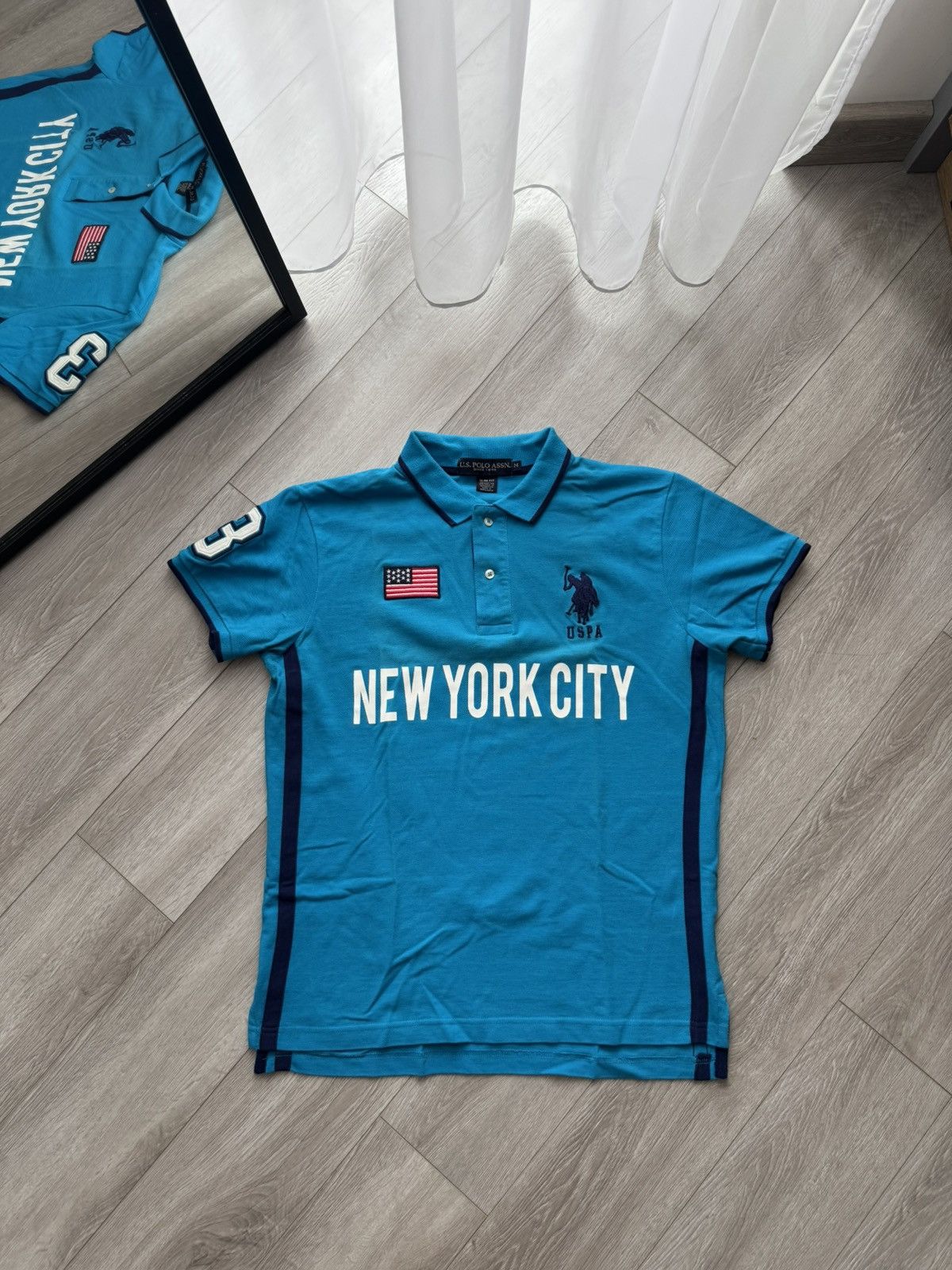 Polo Ralph Lauren Shirt USA New York #3 Big Pony Chief Keef