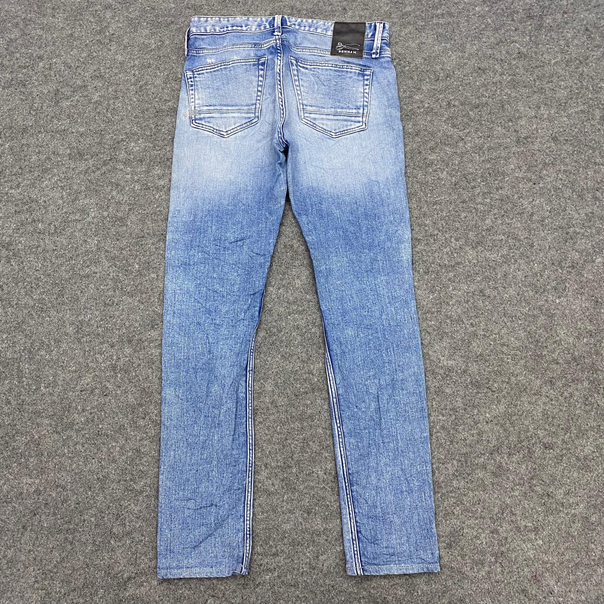 DENHAM 💥Best Offer💥Denham Slim Fit Distressed Denim Size US 31 - 3 Thumbnail