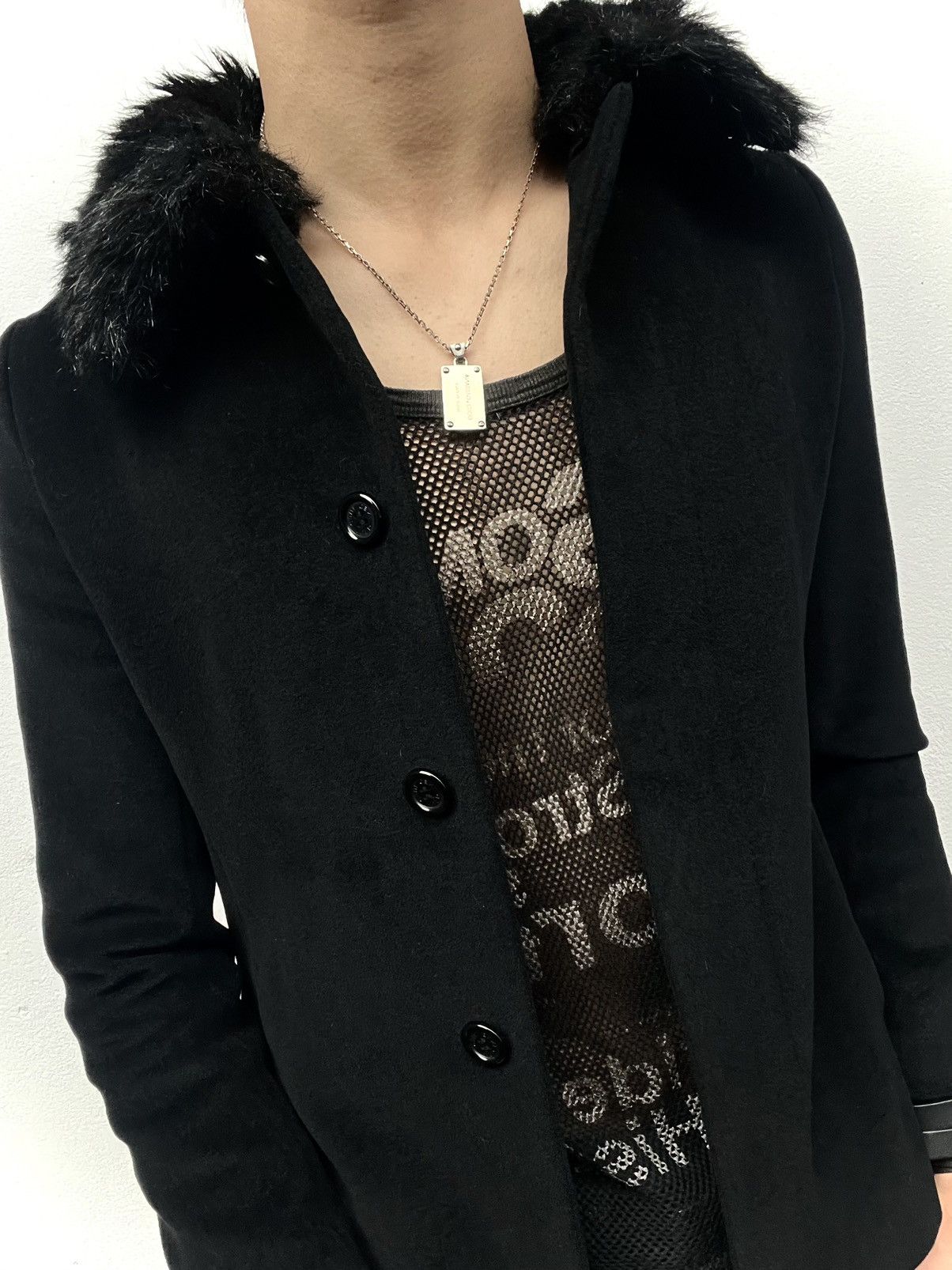 Yohji Yamamoto INED by Yohji Yamamoto Fur Jacket Size US M / EU 48-50 / 2 - 2 Thumbnail