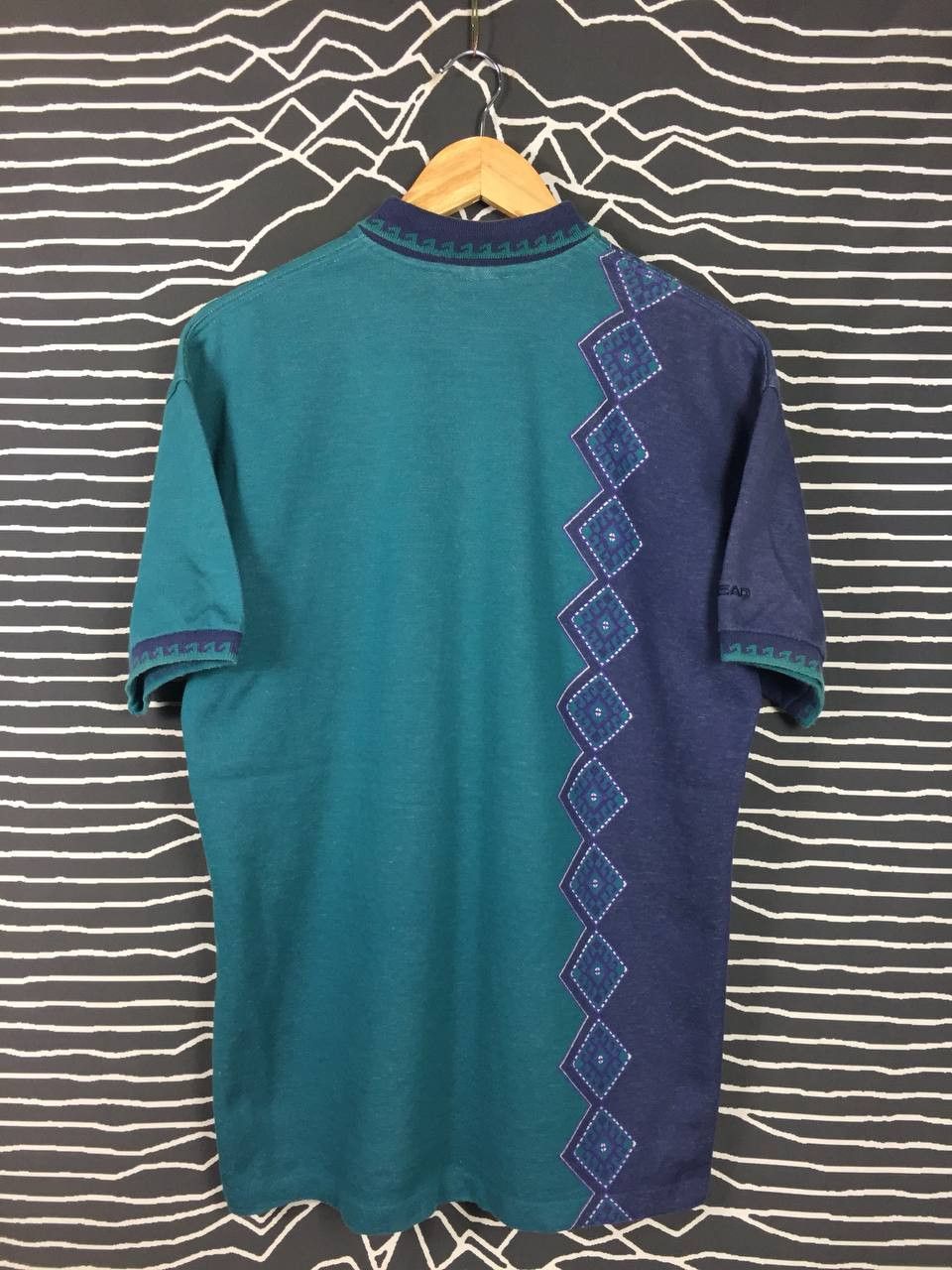 Vintage Vtg HEAD Tennis Brand Aztec Native Style Polo Tee Size US M / EU 48-50 / 2 - 6 Thumbnail