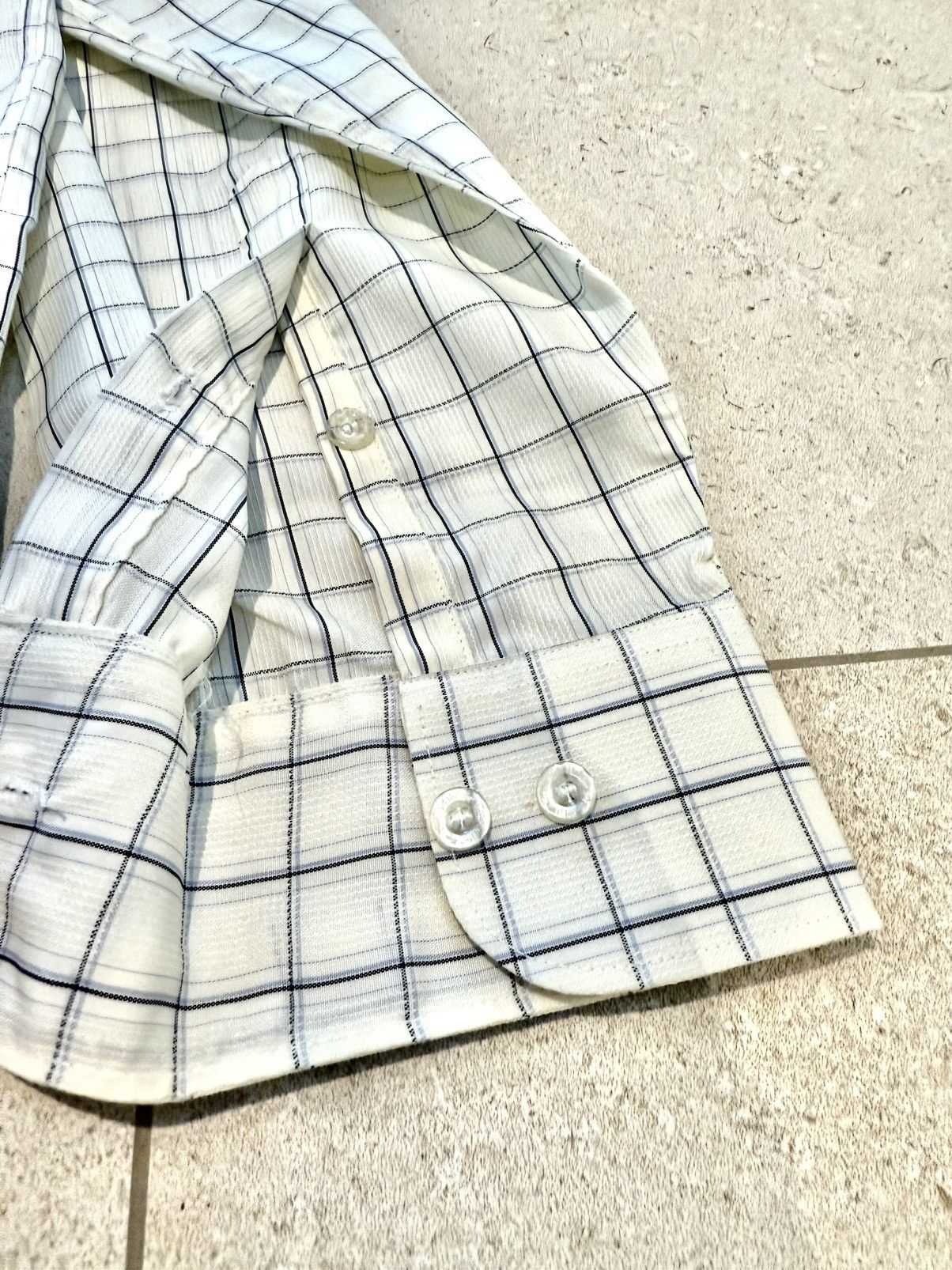 Vintage Vintage Stripped Collared Shirt Size US L / EU 52-54 / 3 - 5 Thumbnail