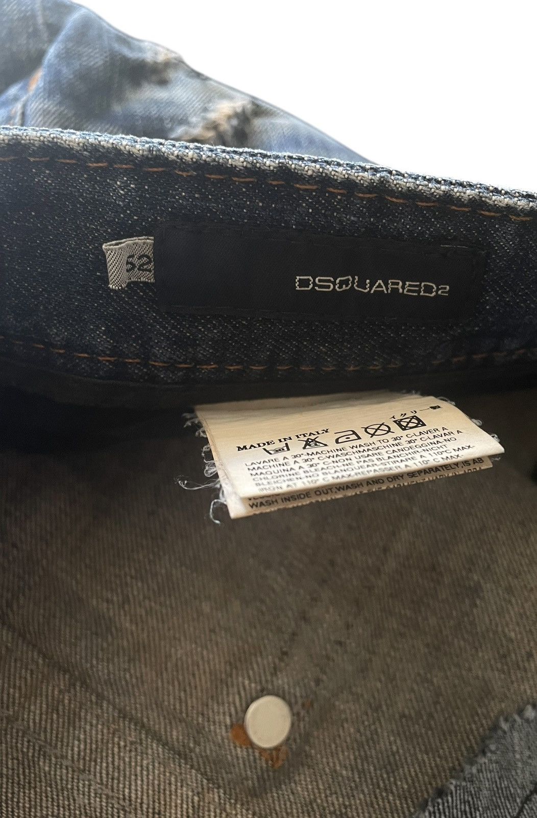 Designer × Dsquared2 × Vintage Jeans Dsquared season 2007 Size US 38 / EU 54 - 13 Thumbnail