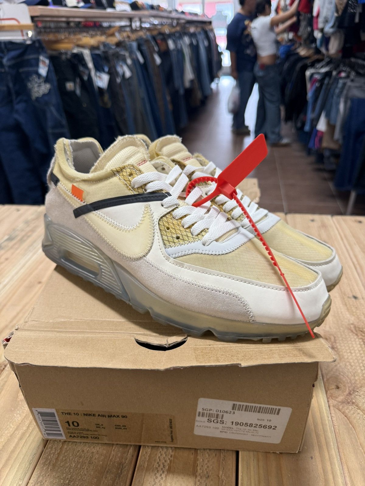 Nike × Off-White Nike off white air max 90 The Ten pre owned og all Size US 10 / EU 43 - 1 Thumbnail