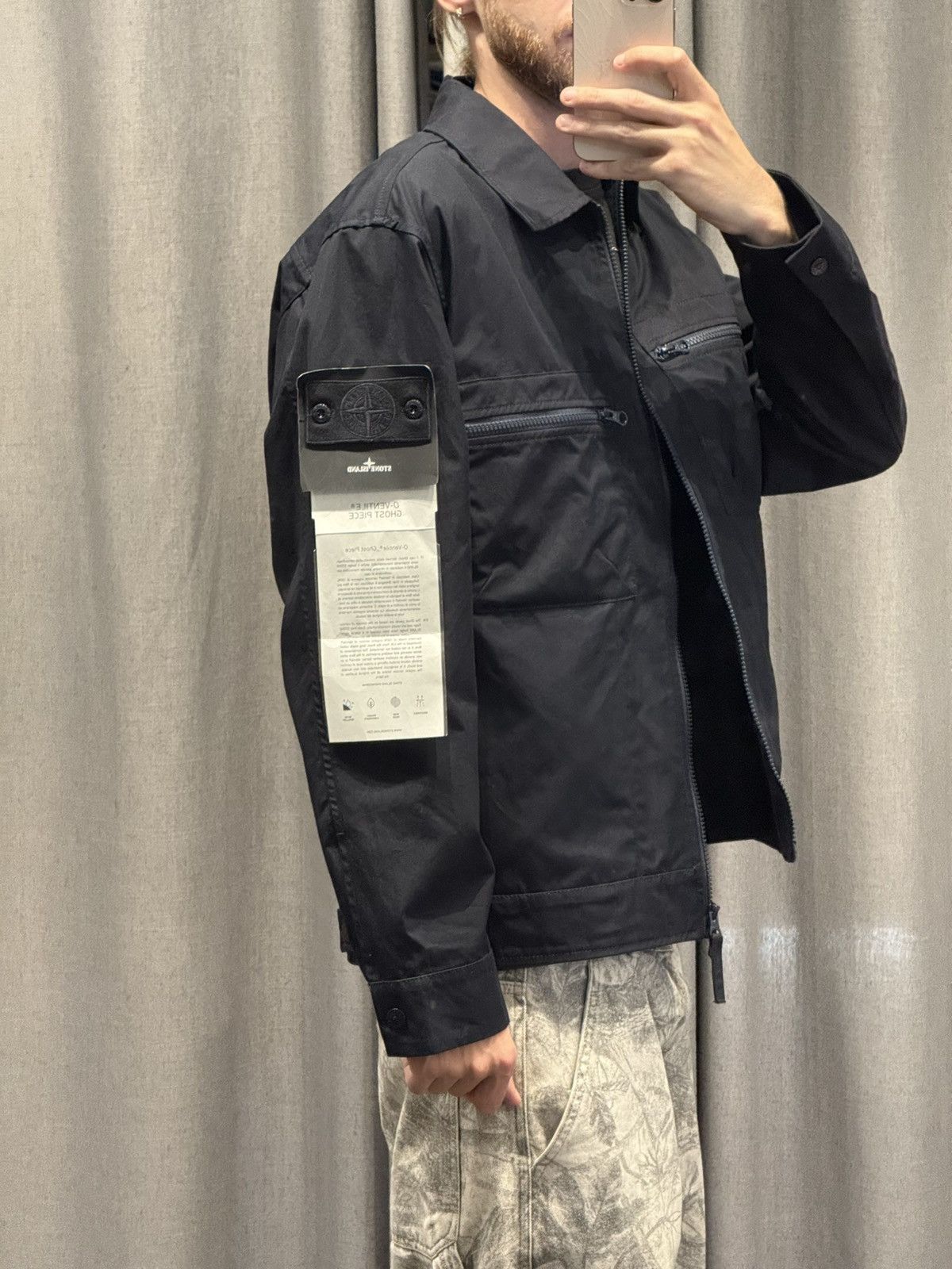 Stone Island 🔥Stone Island Ghost Piece O-Ventile Jacket🔥 Size US XL / EU 56 / 4 - 5 Thumbnail