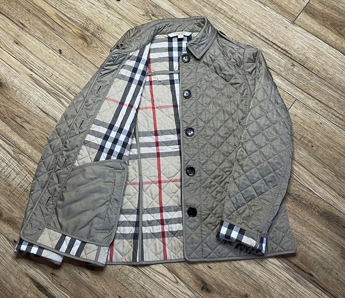 Burberry Burberry Brit Quilted Nova Chek women’s jacket size M Size M / US 6-8 / IT 42-44 - 1 Thumbnail