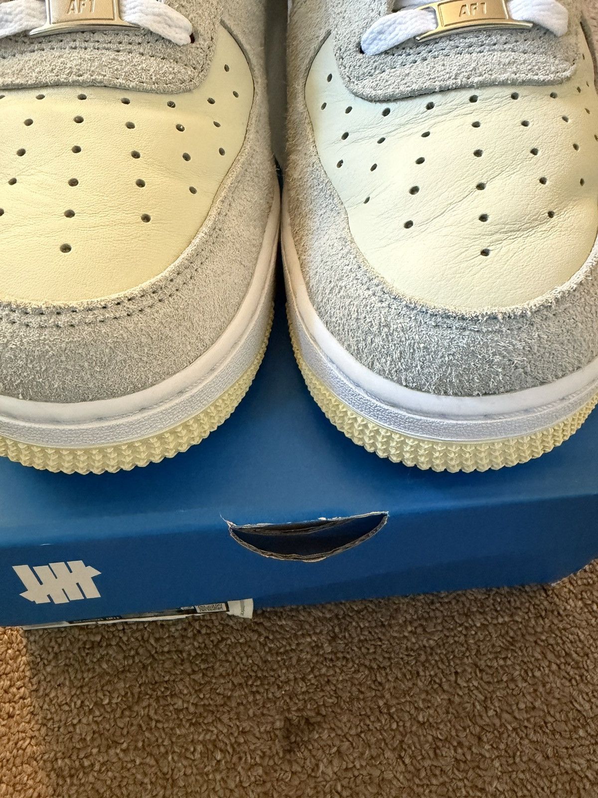Nike × Undefeated Nike x Undefeated Air Force 1 Low- 5 On It Size US 11 / EU 44 - 11 Thumbnail