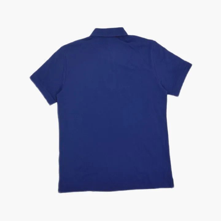 Burberry Burberry Burberry Blue Logo Print Short Sleeve Polo-2507 Size US M / EU 48-50 / 2 - 3 Thumbnail